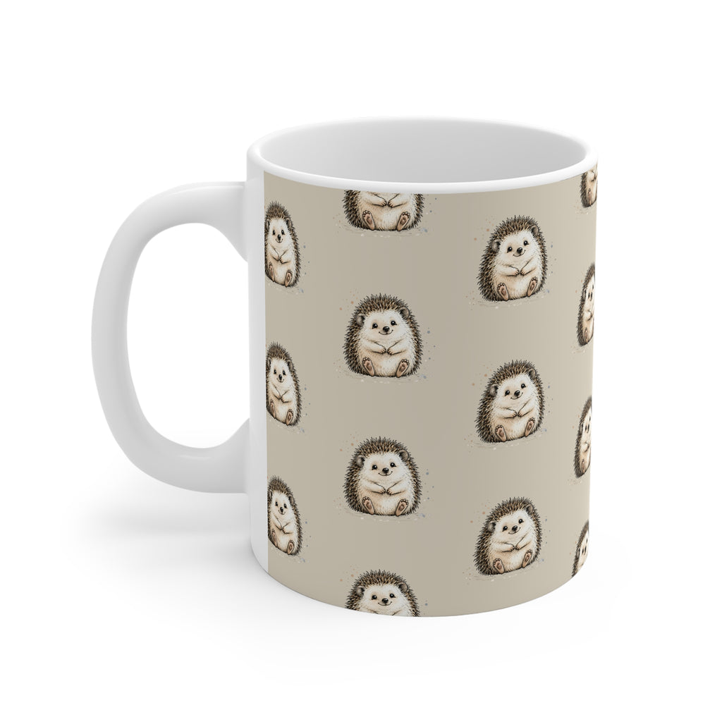 Ceramic Mug – Hedgehog | Cute Woodland Animal Mug | Hedgehog Lover Gift