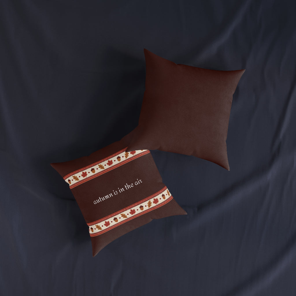 Square Cushion - autumn is in the air