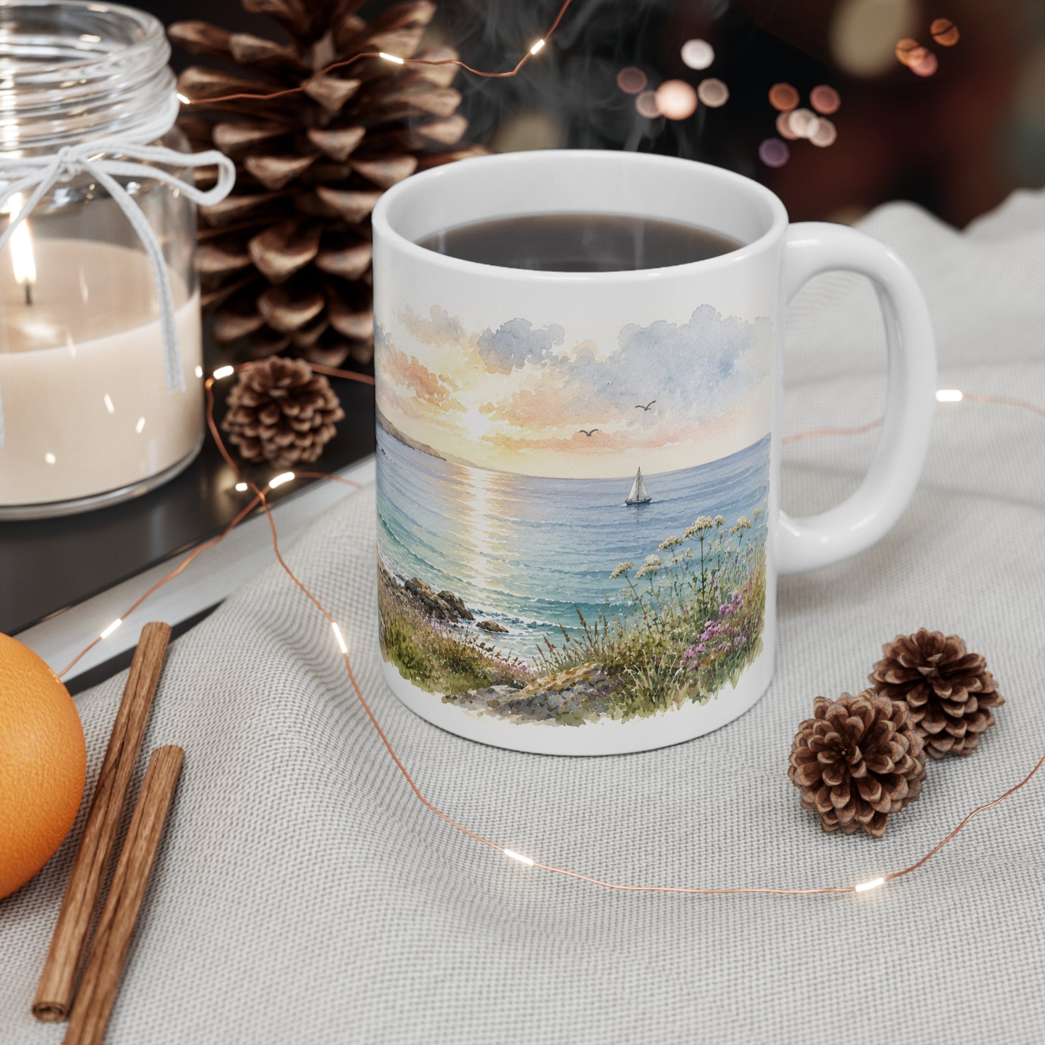 Ceramic Mug - Coastal