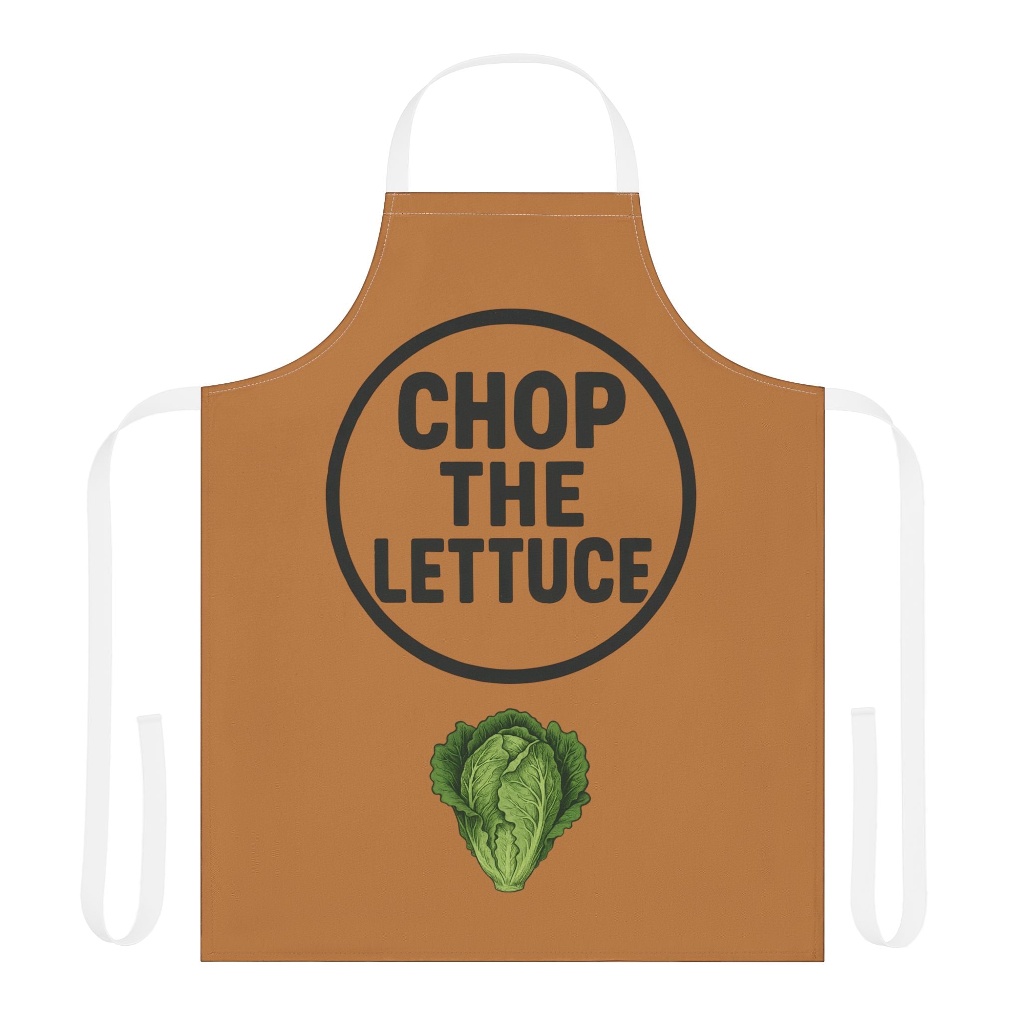 Kitchen Apron - Chop the Lettuce Design