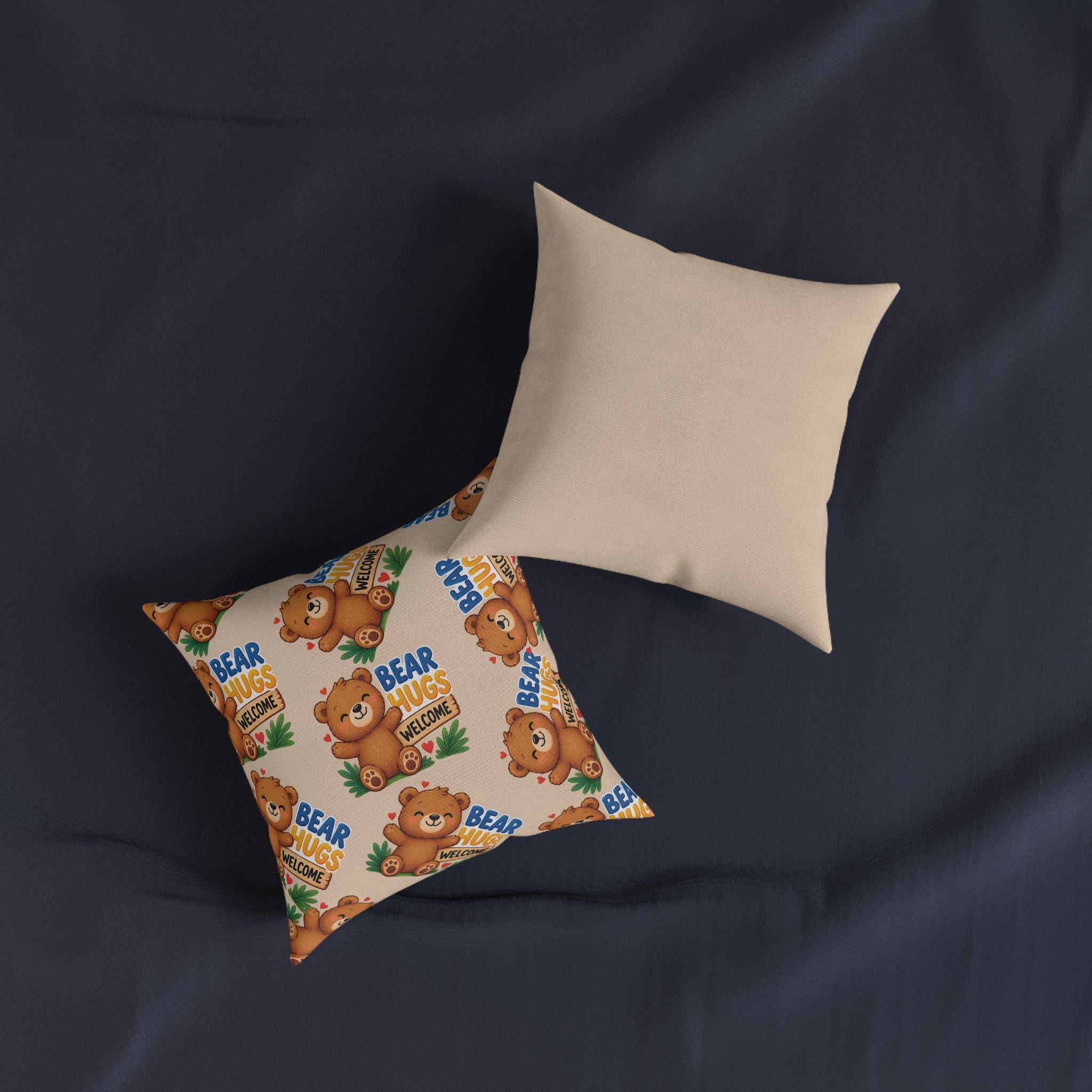 Square Cushion - Bear Hugs Welcome