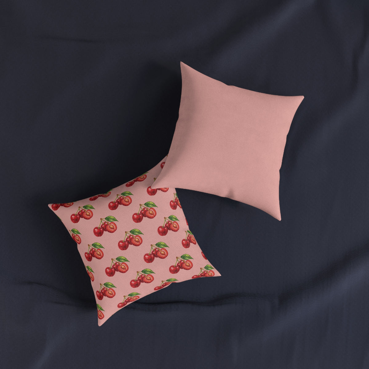 Square Cushion – Cherry | Fruit & Nature Home Decor