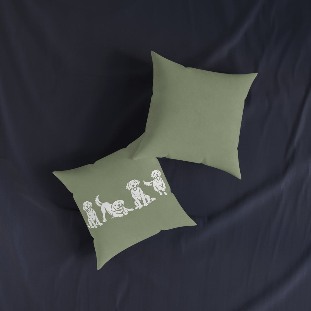 Square Cushion - Labrador Fun