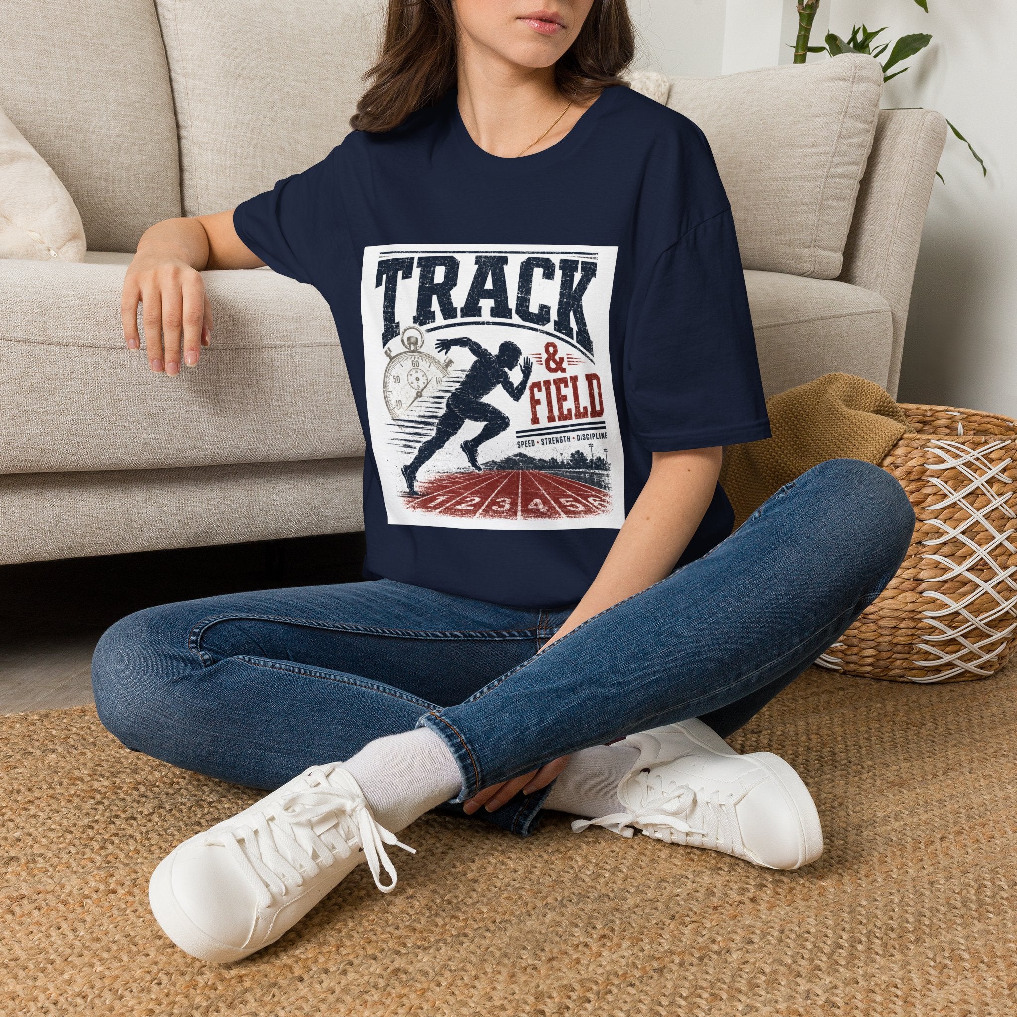 Unisex T-Shirt - Track & Field | Athletics & Running Tee