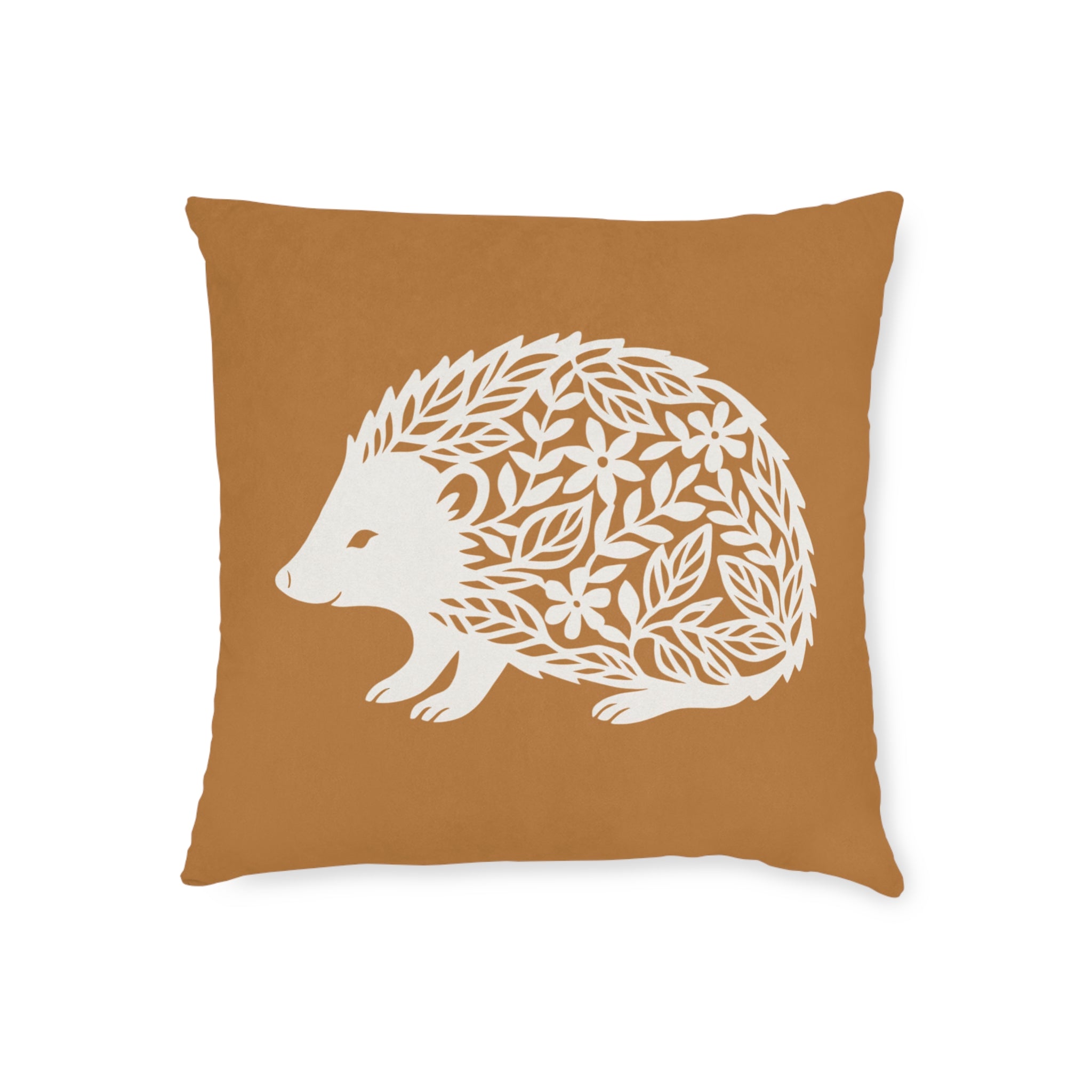 Square Cushion - Hedgehog - Nature Design