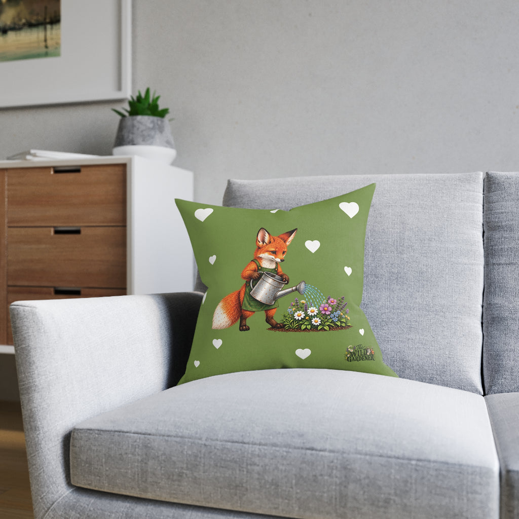 Square Cushion | The Wild Gardener - Fox