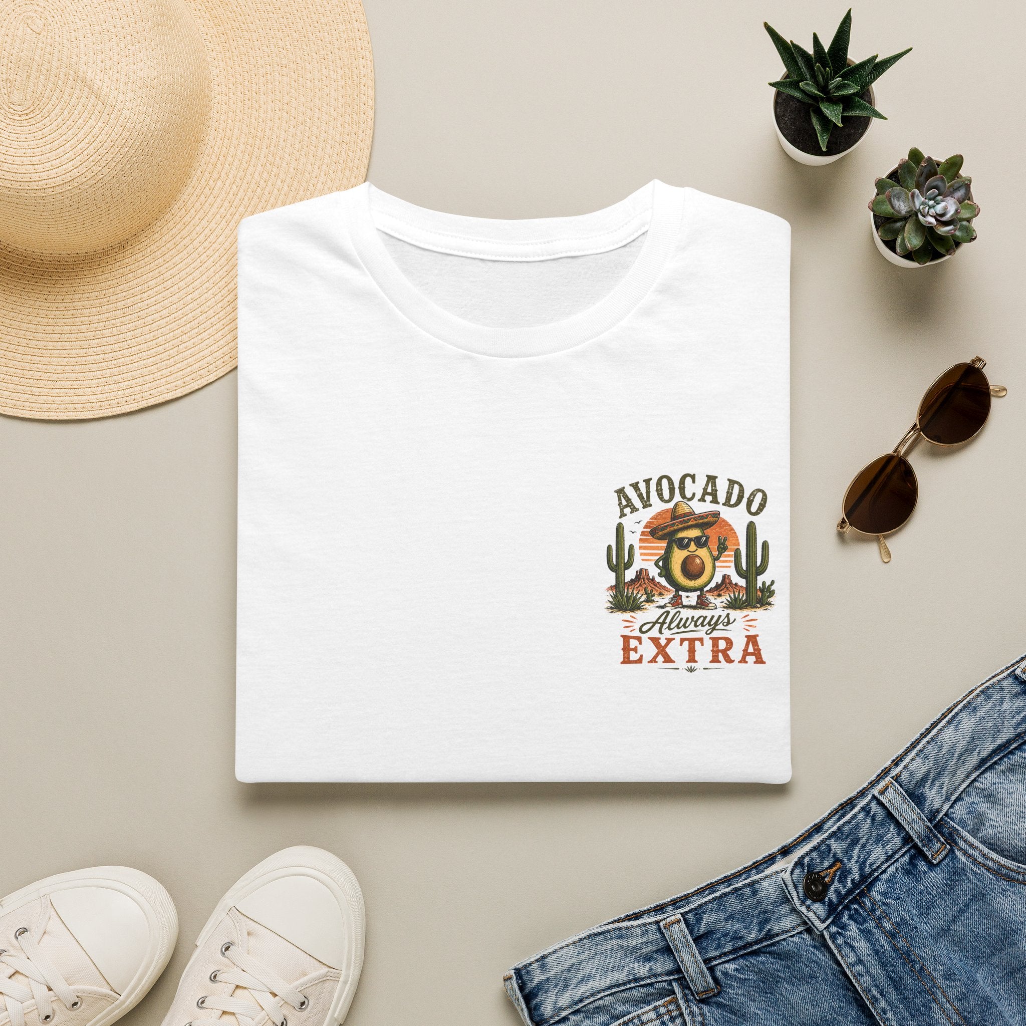 Unisex T-Shirt - Avocado Always Extra