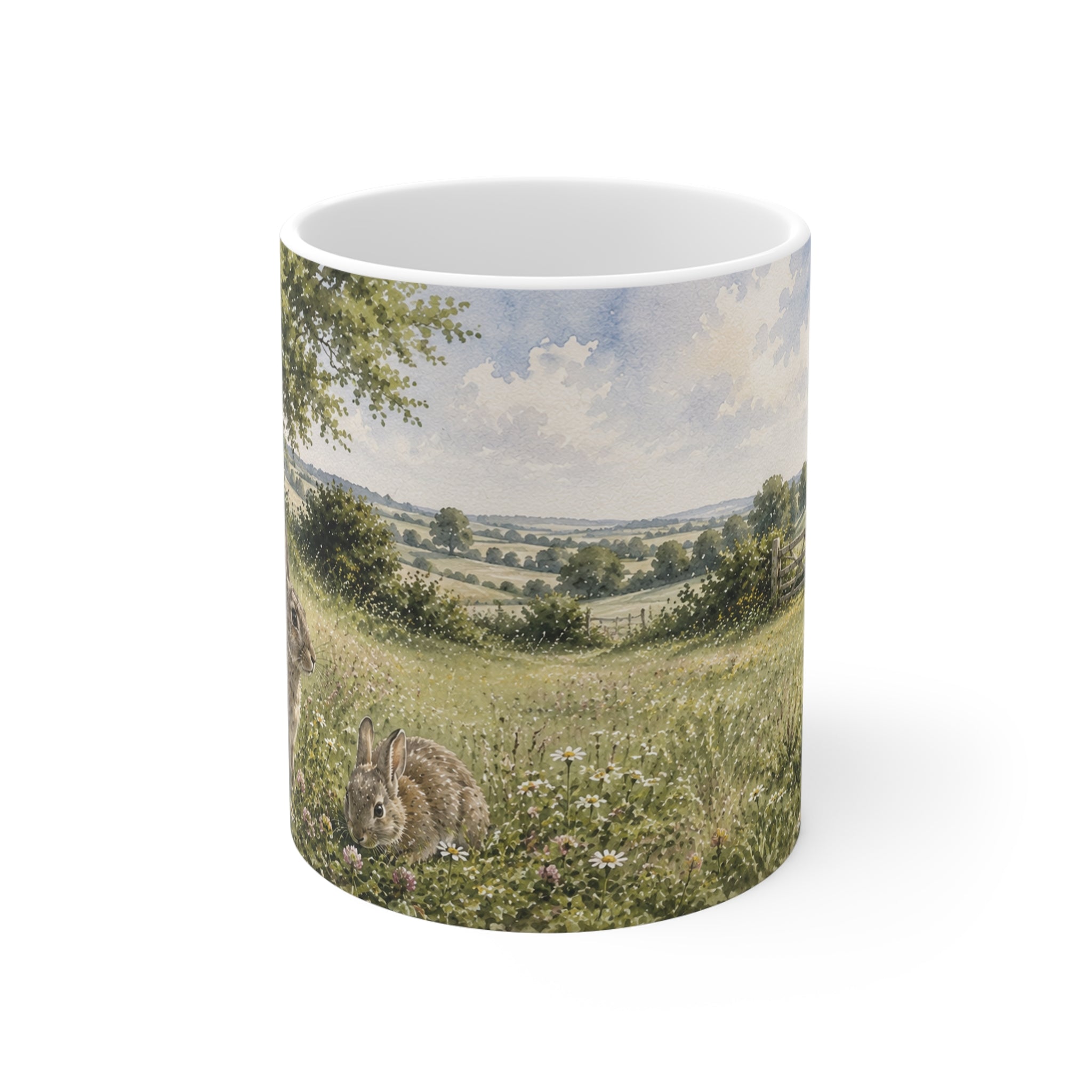 Ceramic Mug - Countryside - Rabbit