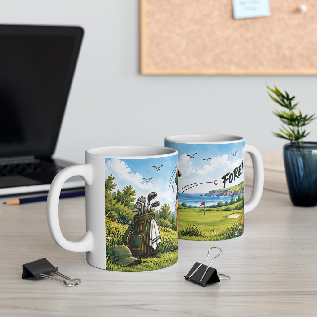 Ceramic Mug - Golf - Fun
