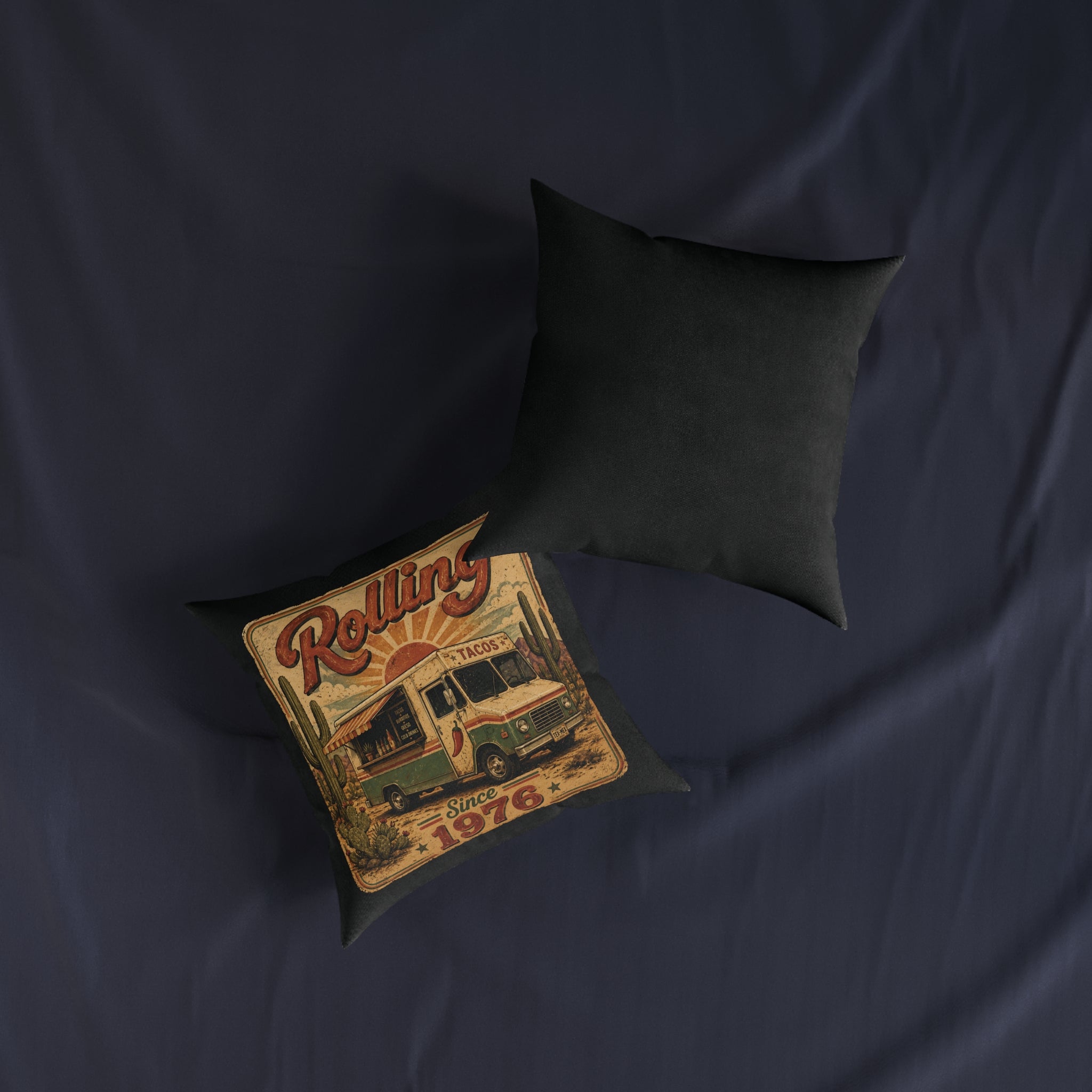 Square Cushion - Rolling Since 1976