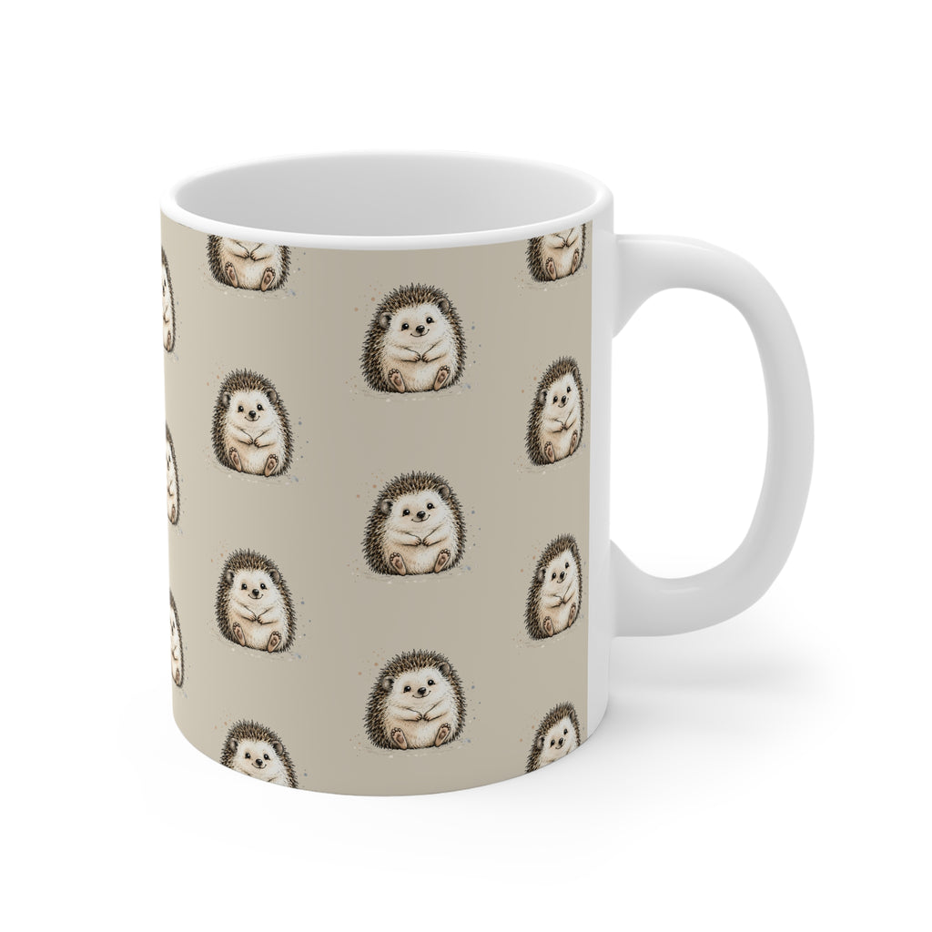 Ceramic Mug – Hedgehog | Cute Woodland Animal Mug | Hedgehog Lover Gift