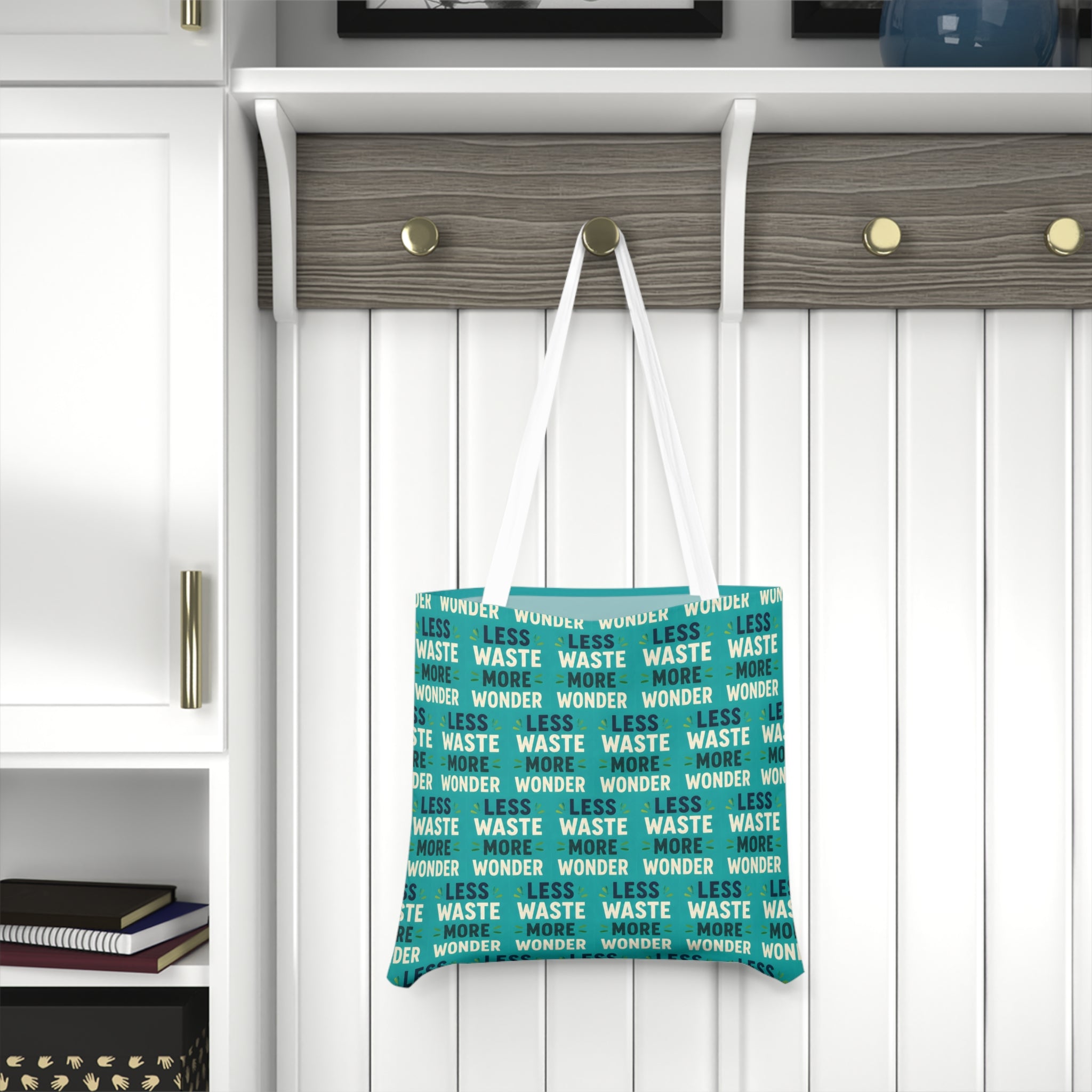 Large Beach Tote Bag – Less Waster More Wonder
