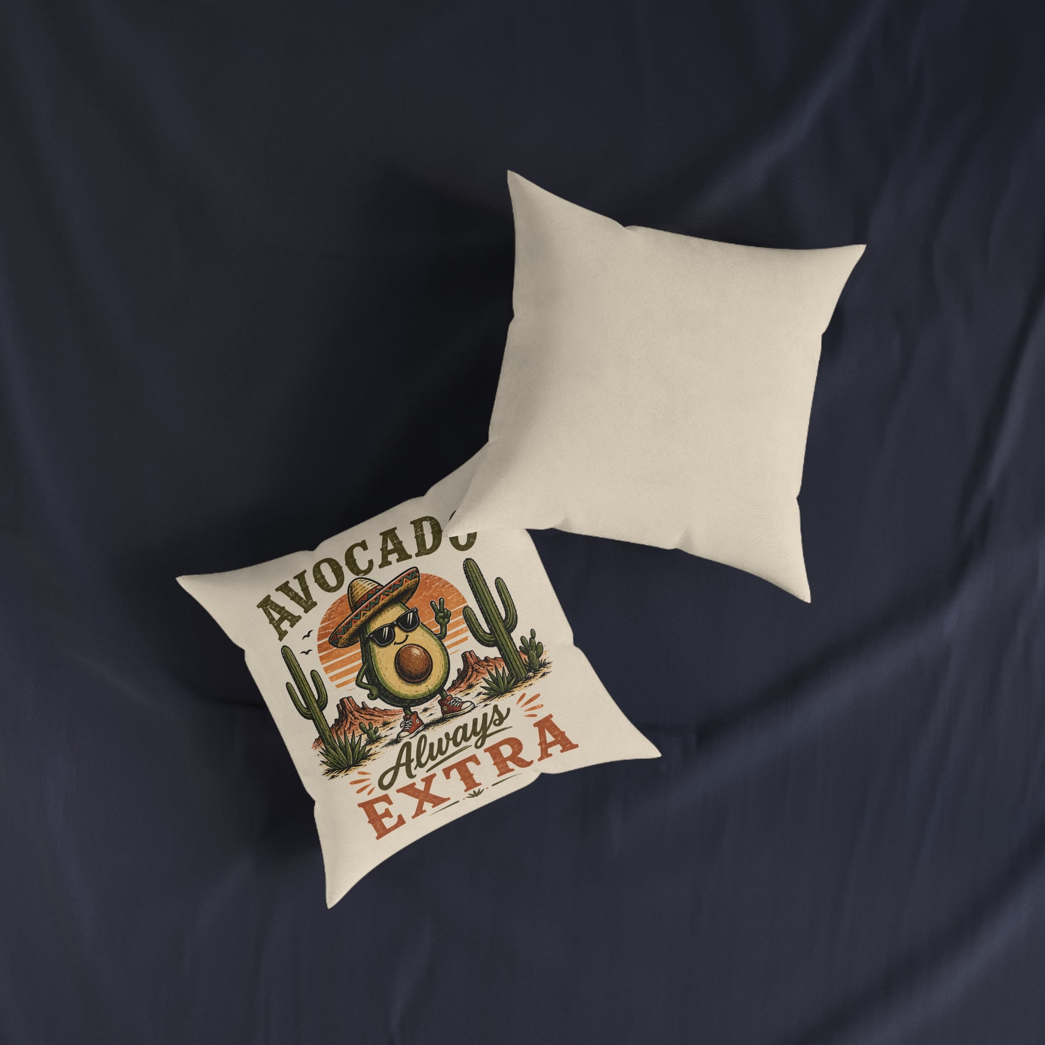 Square Cushion - Avocado Always Extra