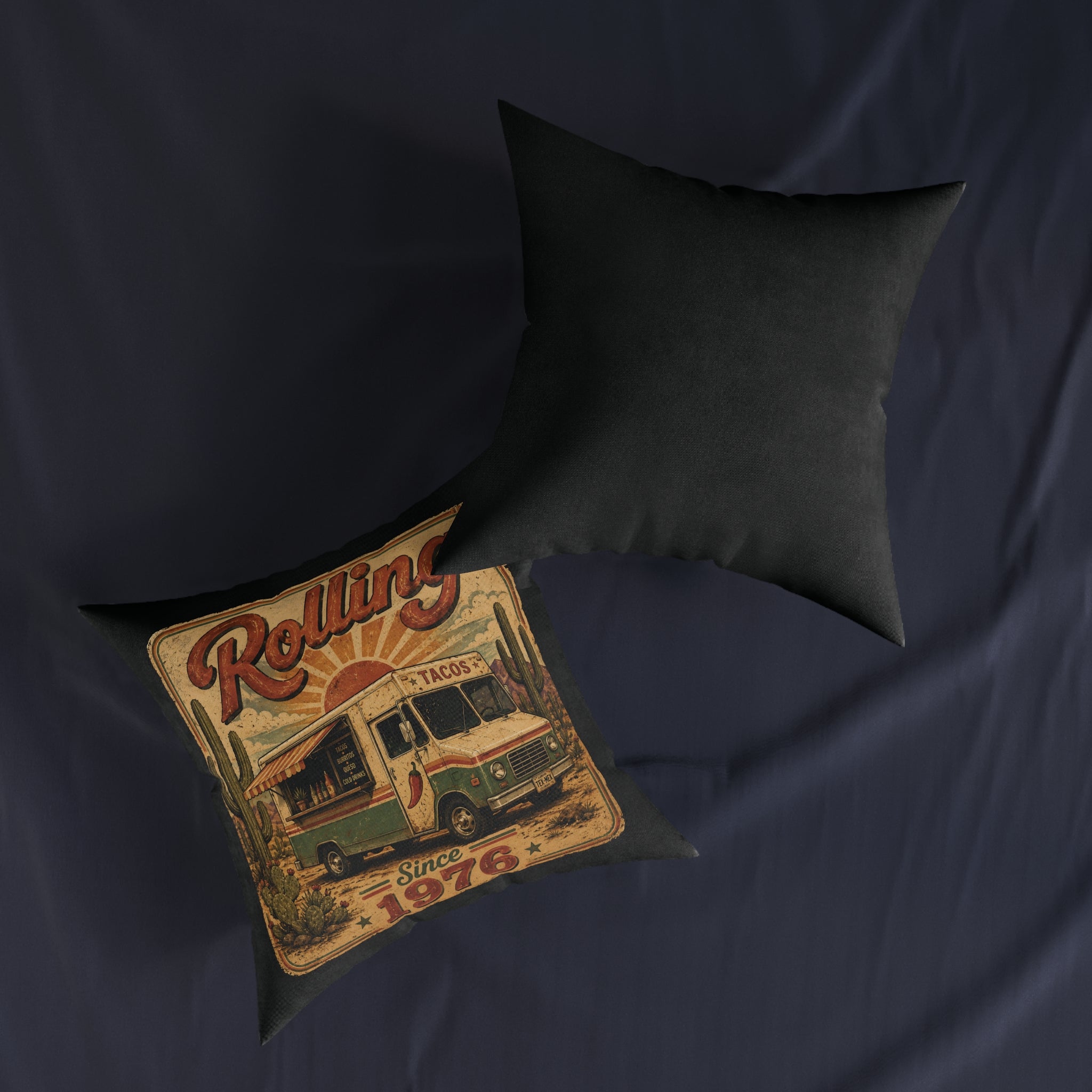 Square Cushion - Rolling Since 1976