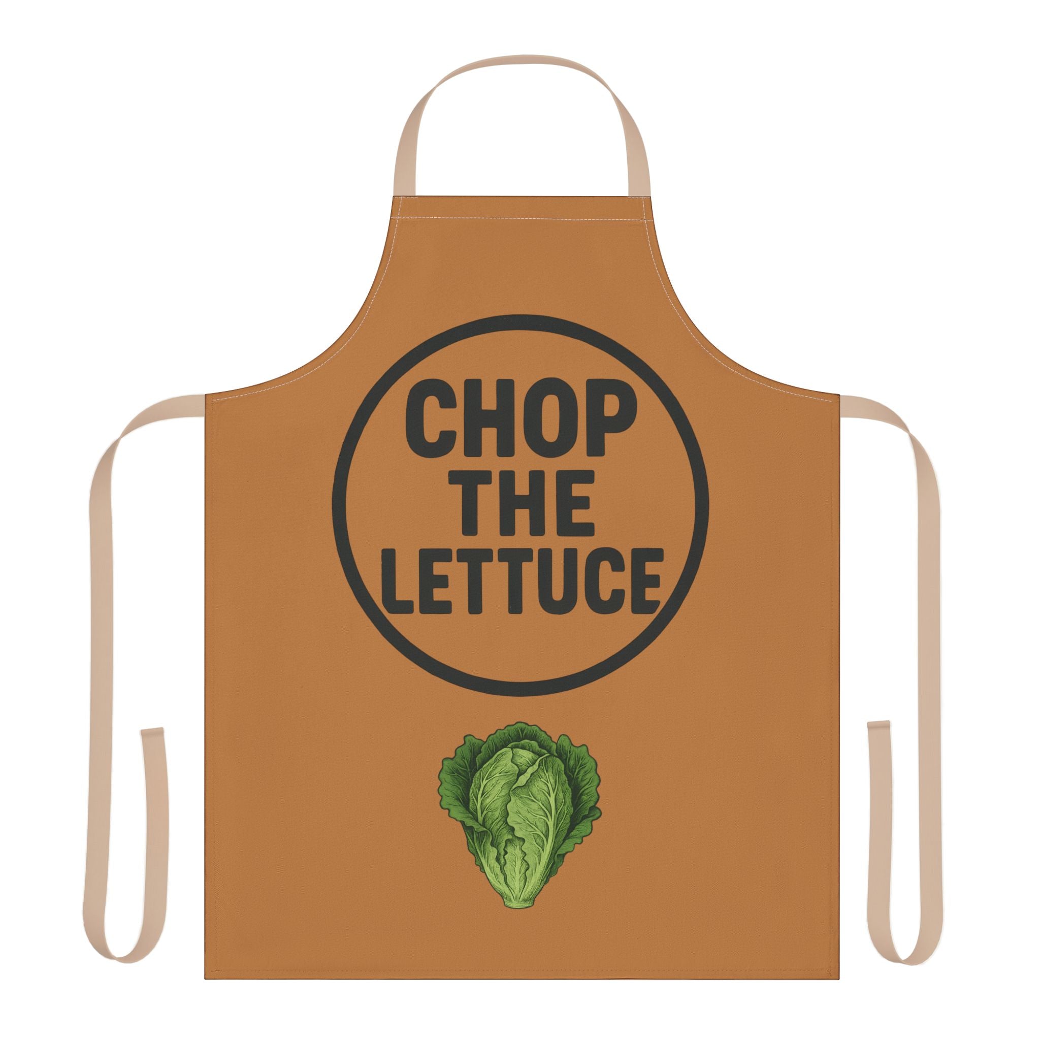 Kitchen Apron - Chop the Lettuce Design