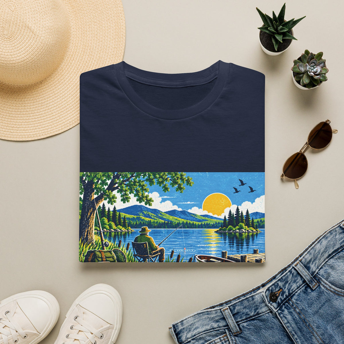 Unisex T-Shirt – Gone Fishing | Fishing & Angling T-Shirt
