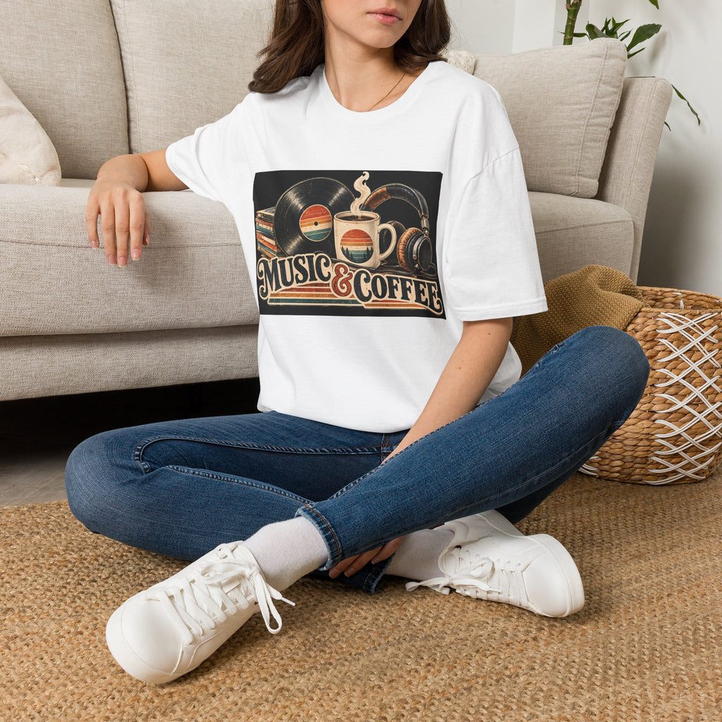 Unisex T-Shirt - Music & Coffee