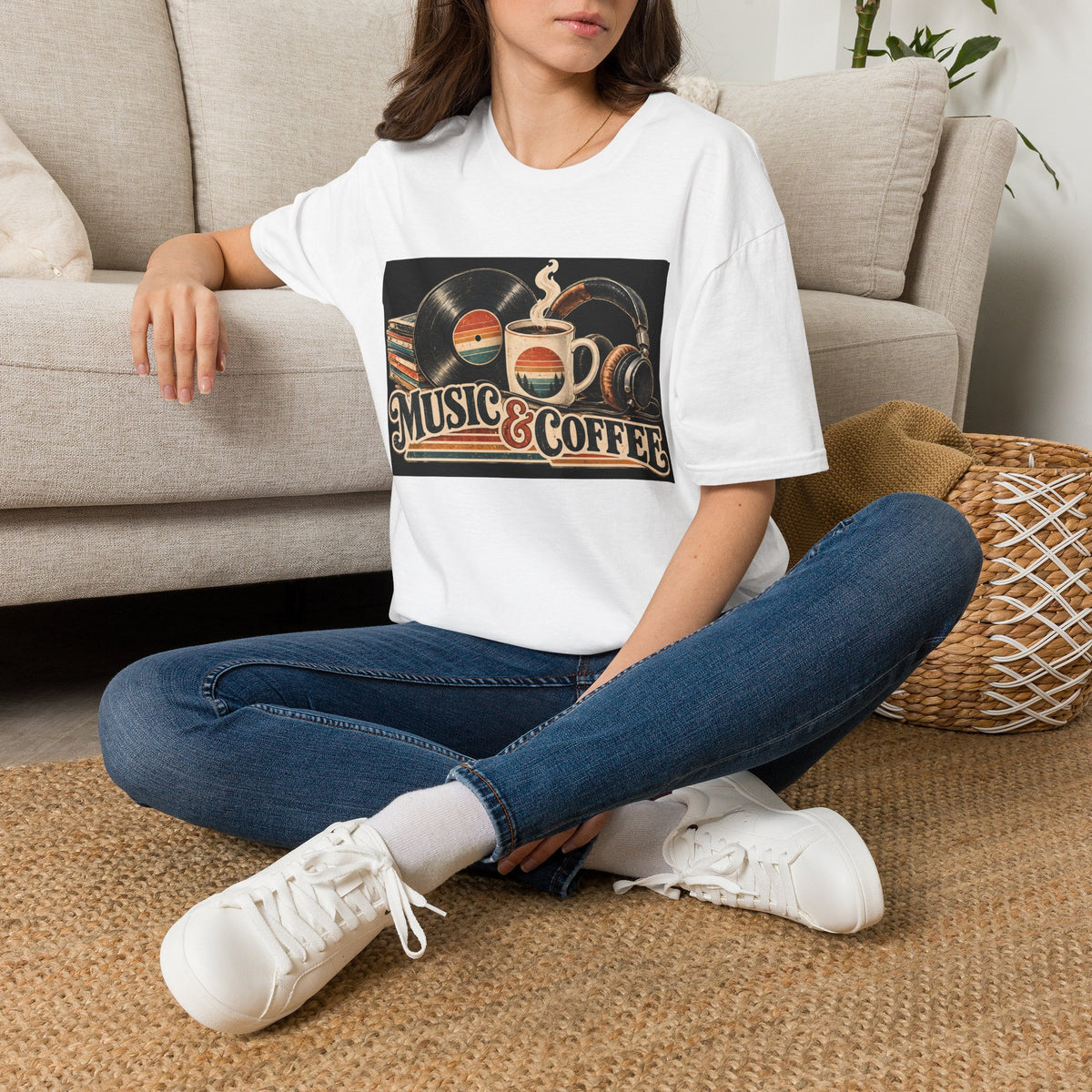Unisex T-Shirt - Music & Coffee