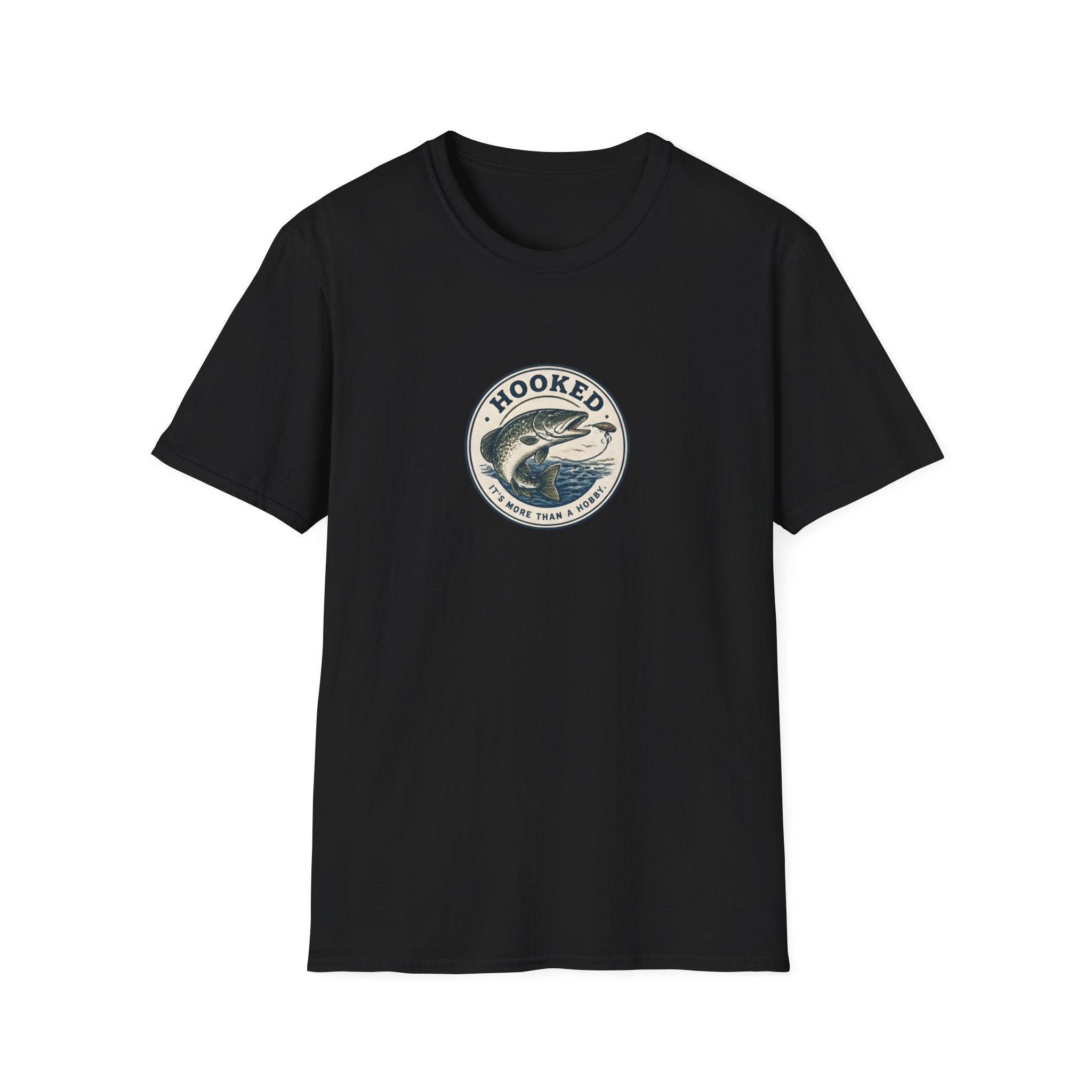 Unisex T-Shirt – Hooked | Fishing & Angling Tee