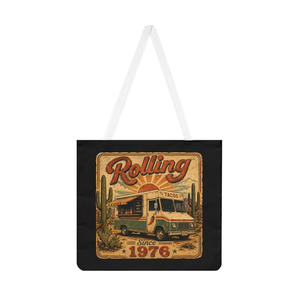 Large Beach Tote Bag – Rolling Since 1976