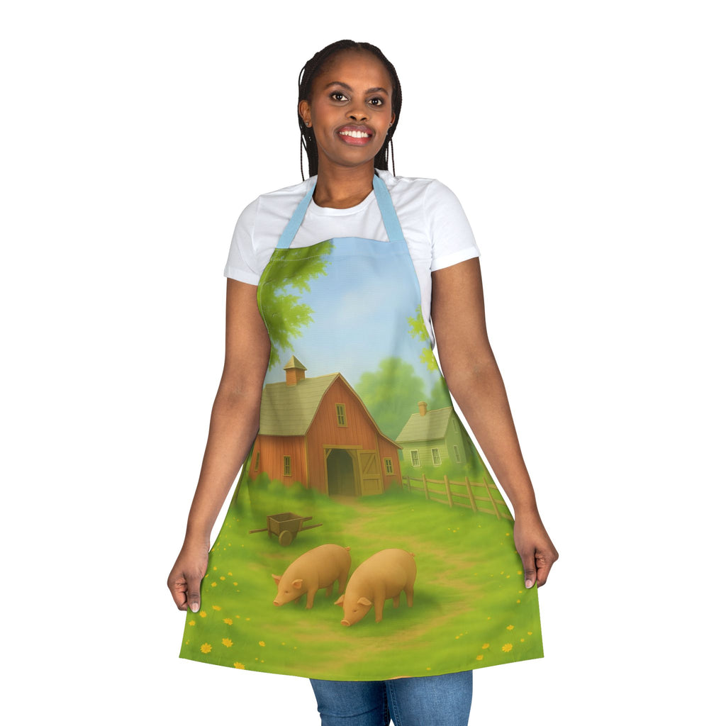 Kitchen Apron - Rustic Farm - Nature Design