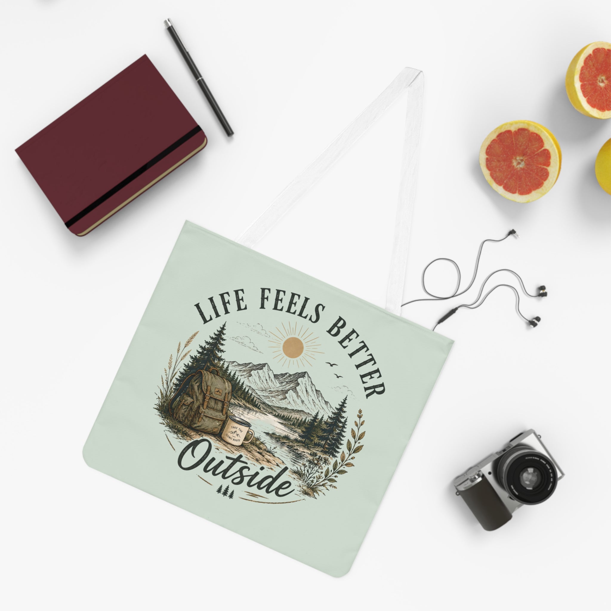 Large Beach Tote Bag – Digging the Good Life