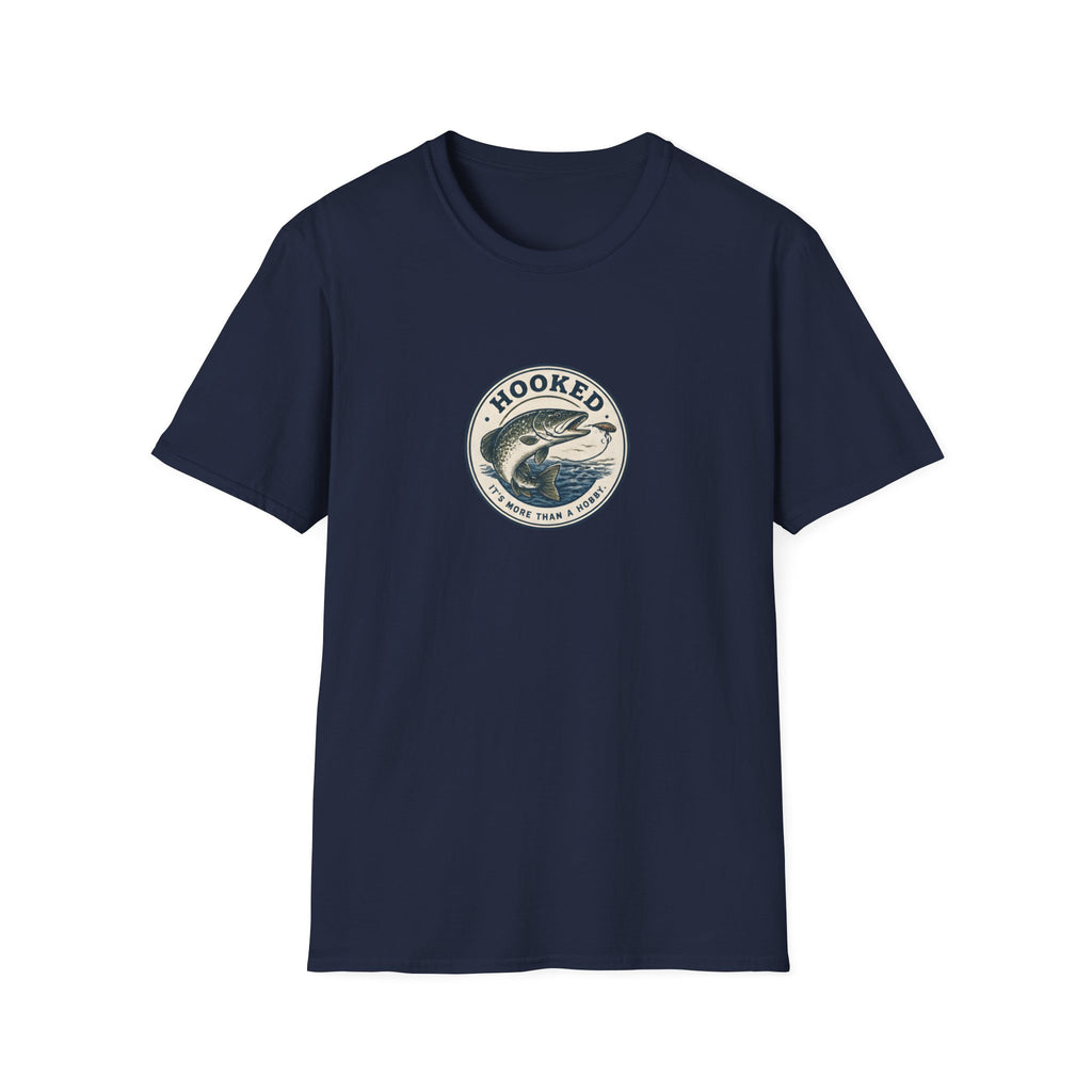 Unisex T-Shirt – Hooked | Fishing & Angling Tee