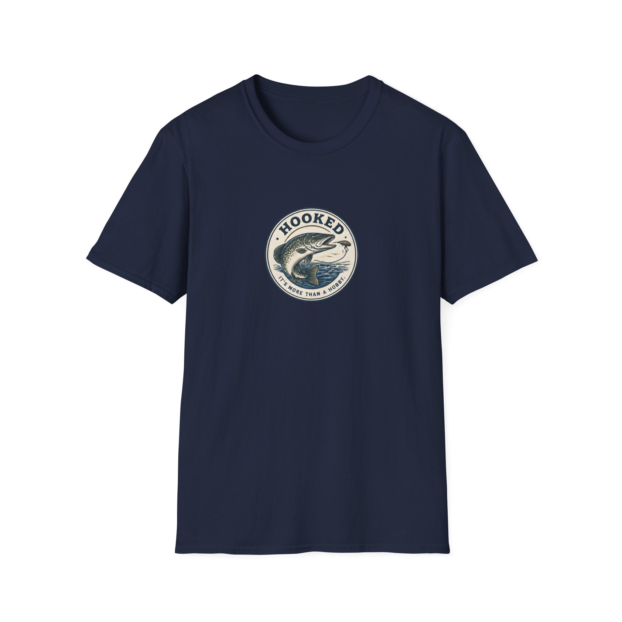 Unisex T-Shirt – Hooked | Fishing & Angling Tee