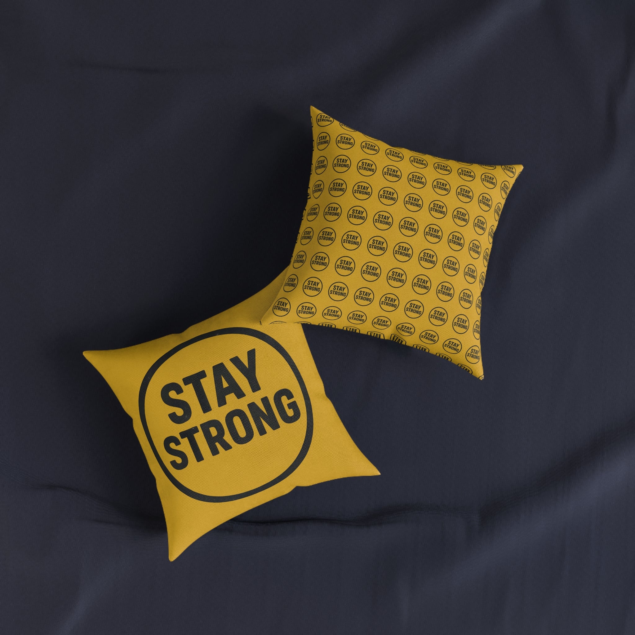Square Cushion - Stay Strong Design
