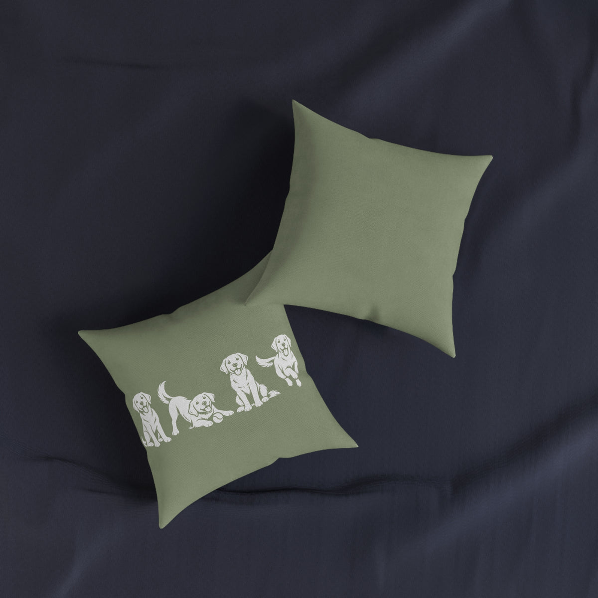 Square Cushion - Labrador Fun