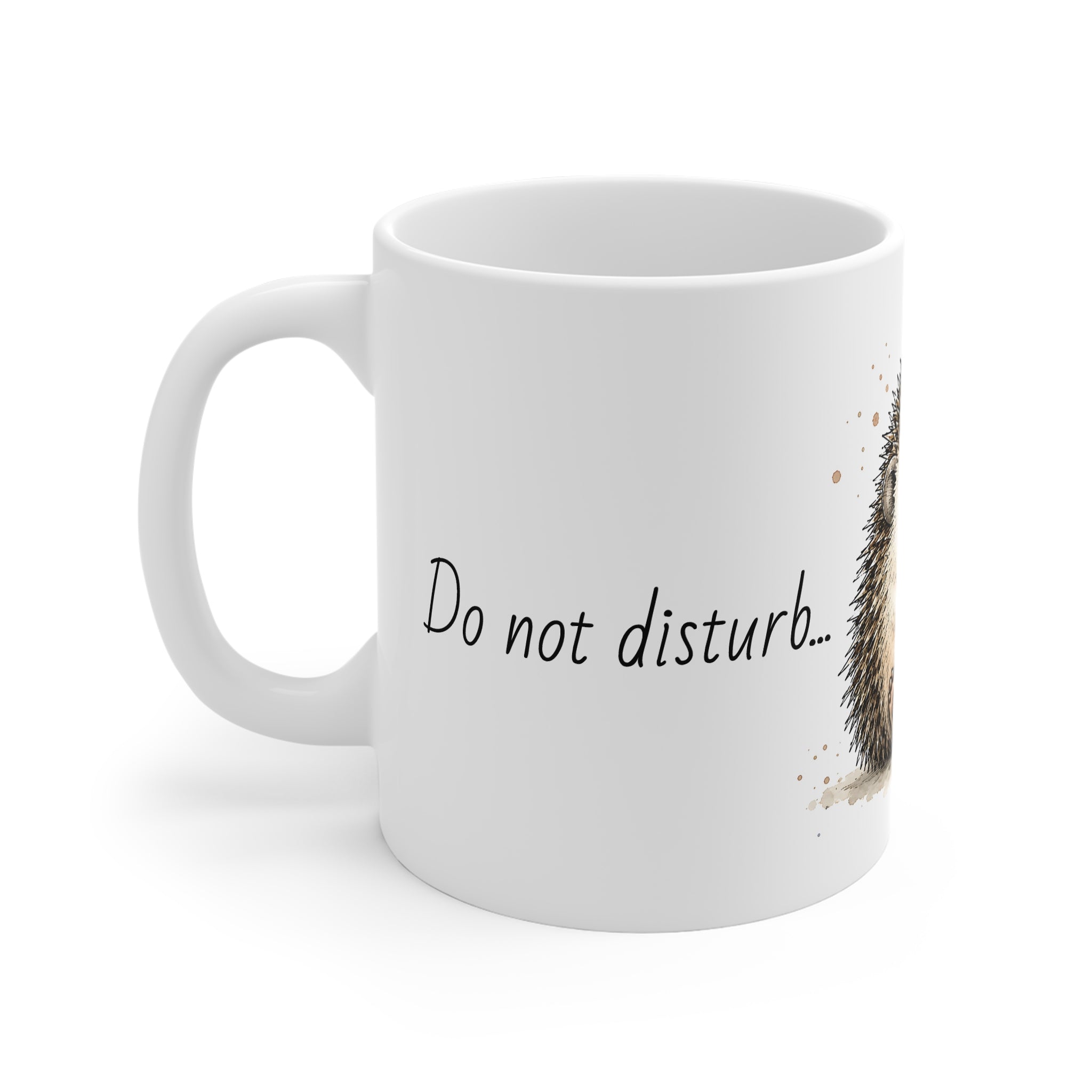 Ceramic Mug – Do Not Disturb... I'm Hibernating | Funny Animal Mug | Cosy Gift