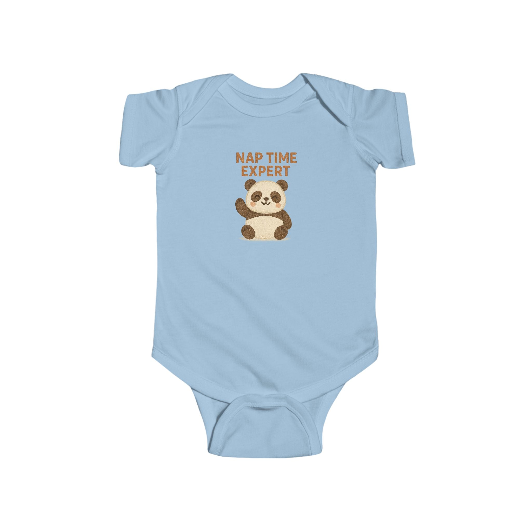 Babygrow - "Nap Time Expert" Cute Panda Baby Onesie