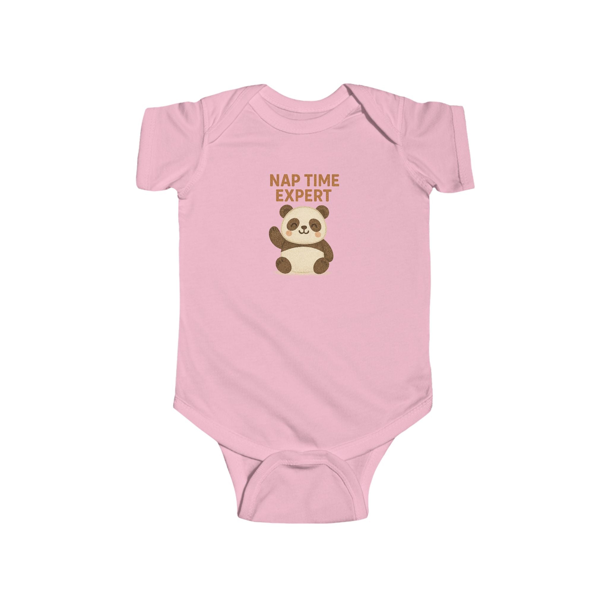 Babygrow - "Nap Time Expert" Cute Panda Baby Onesie