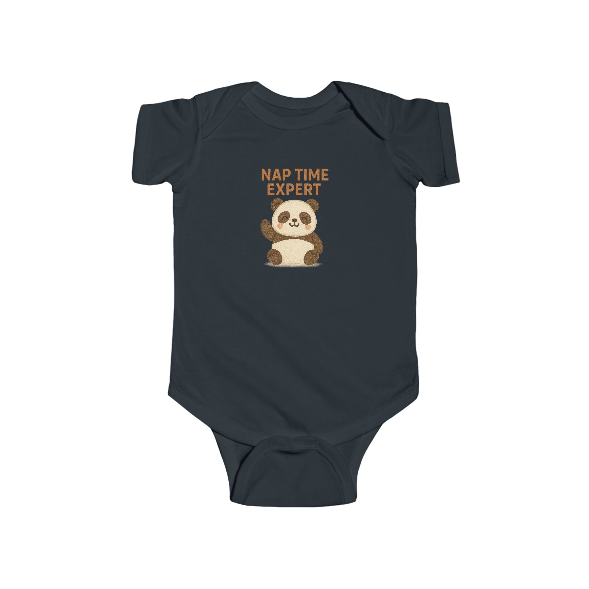 Babygrow - "Nap Time Expert" Cute Panda Baby Onesie