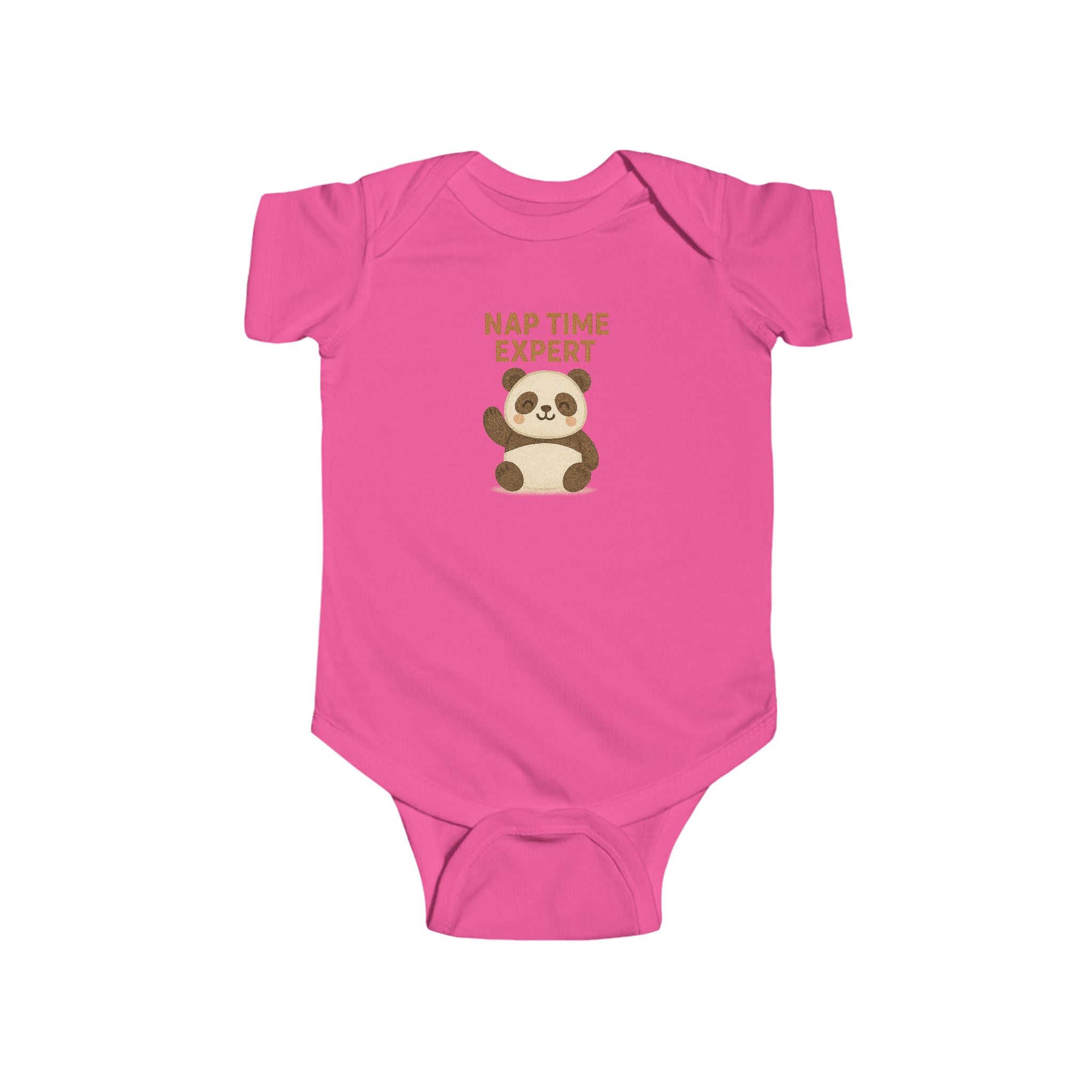 Babygrow - "Nap Time Expert" Cute Panda Baby Onesie