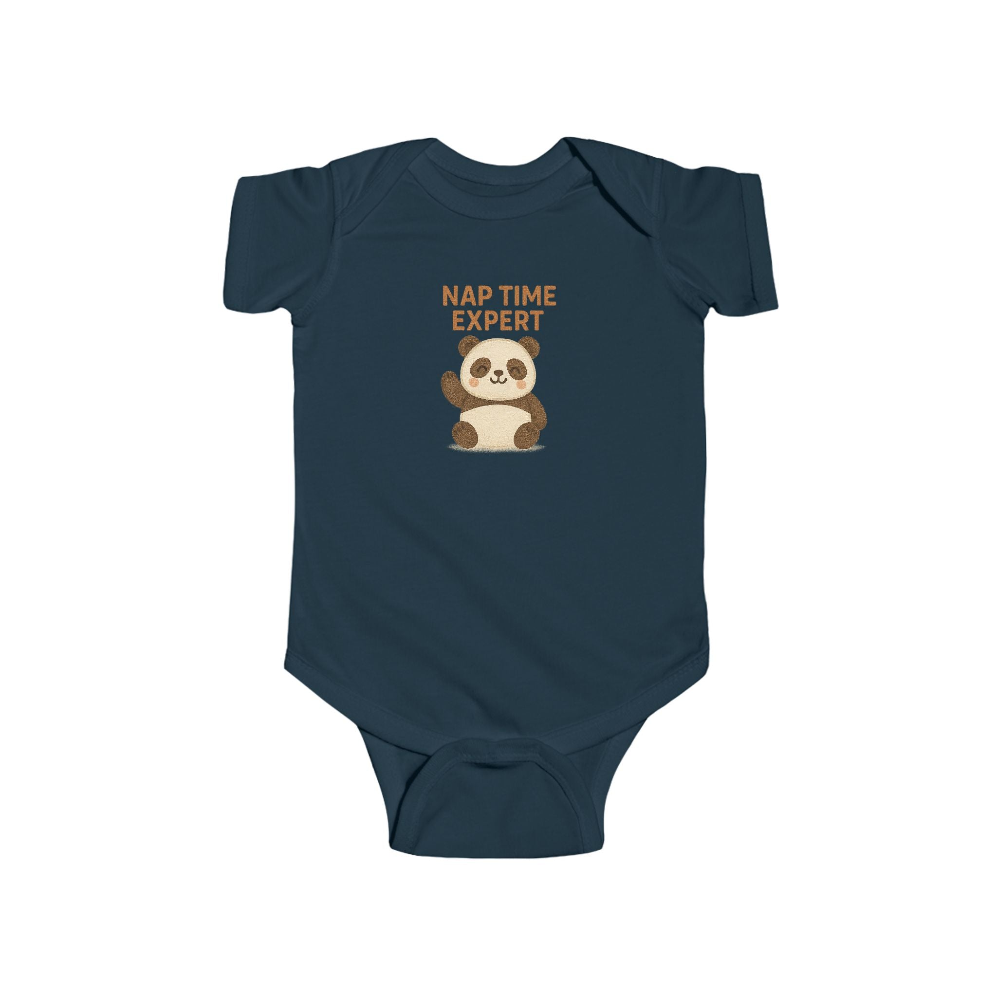 Babygrow - "Nap Time Expert" Cute Panda Baby Onesie