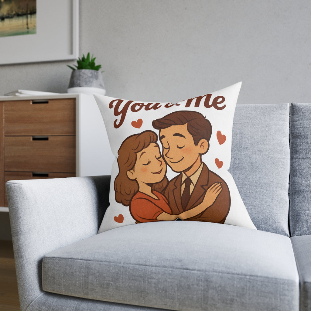 Square Cushion - You & Me - Motivational Design
