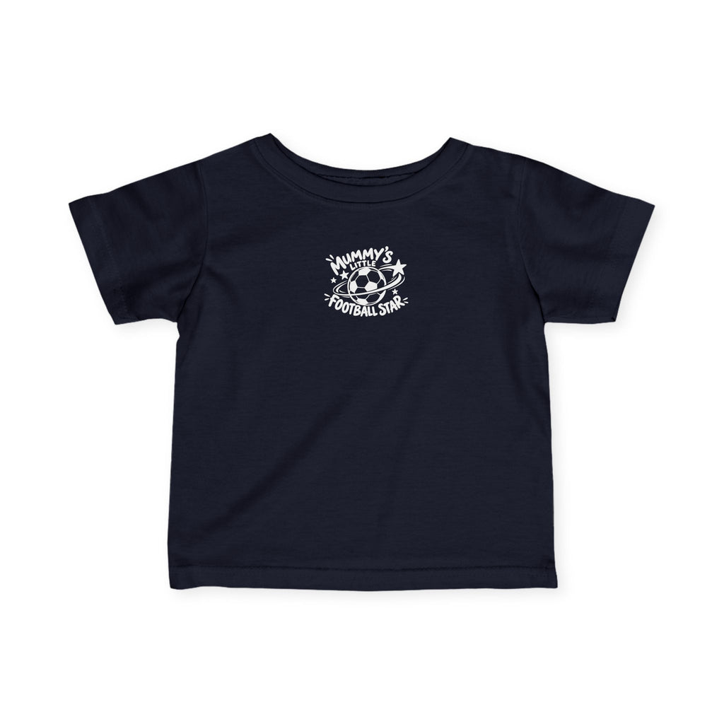 Baby T-Shirt - Mummy's Little Football Star