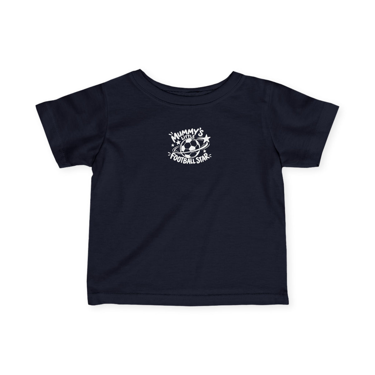 Baby T-Shirt - Mummy's Little Football Star
