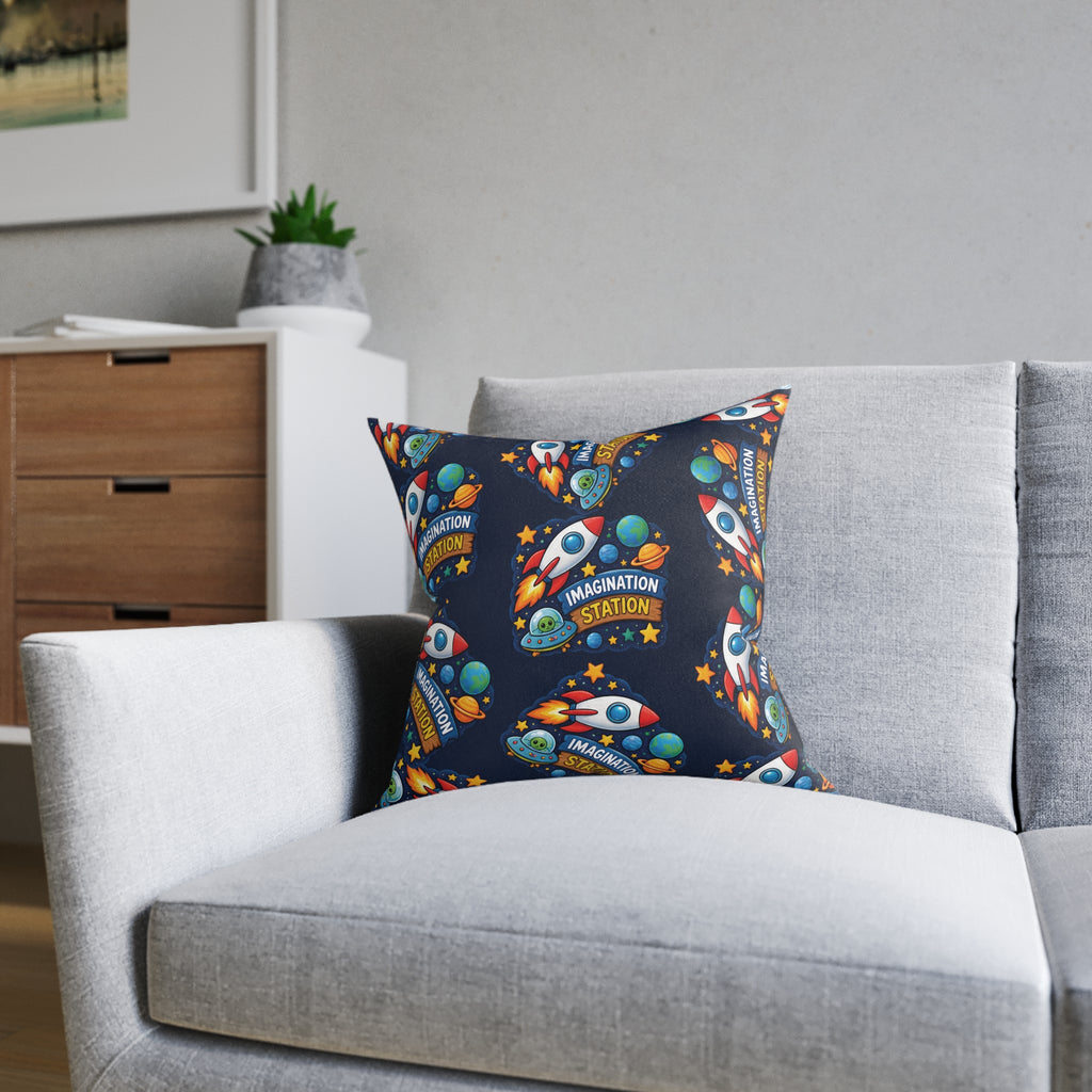 Square Cushion - Imagination Station