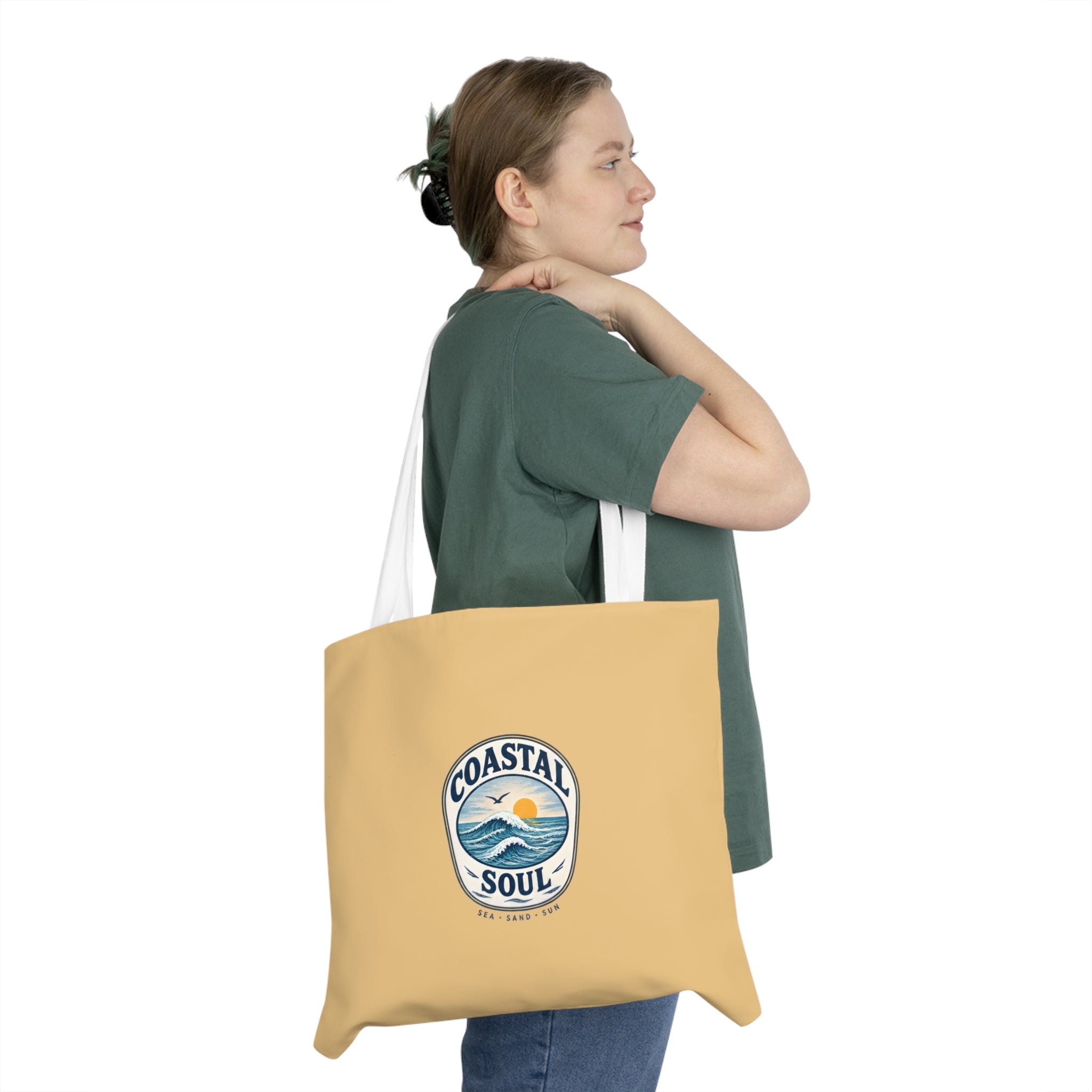 Large Tote Bag – Coastal Soul