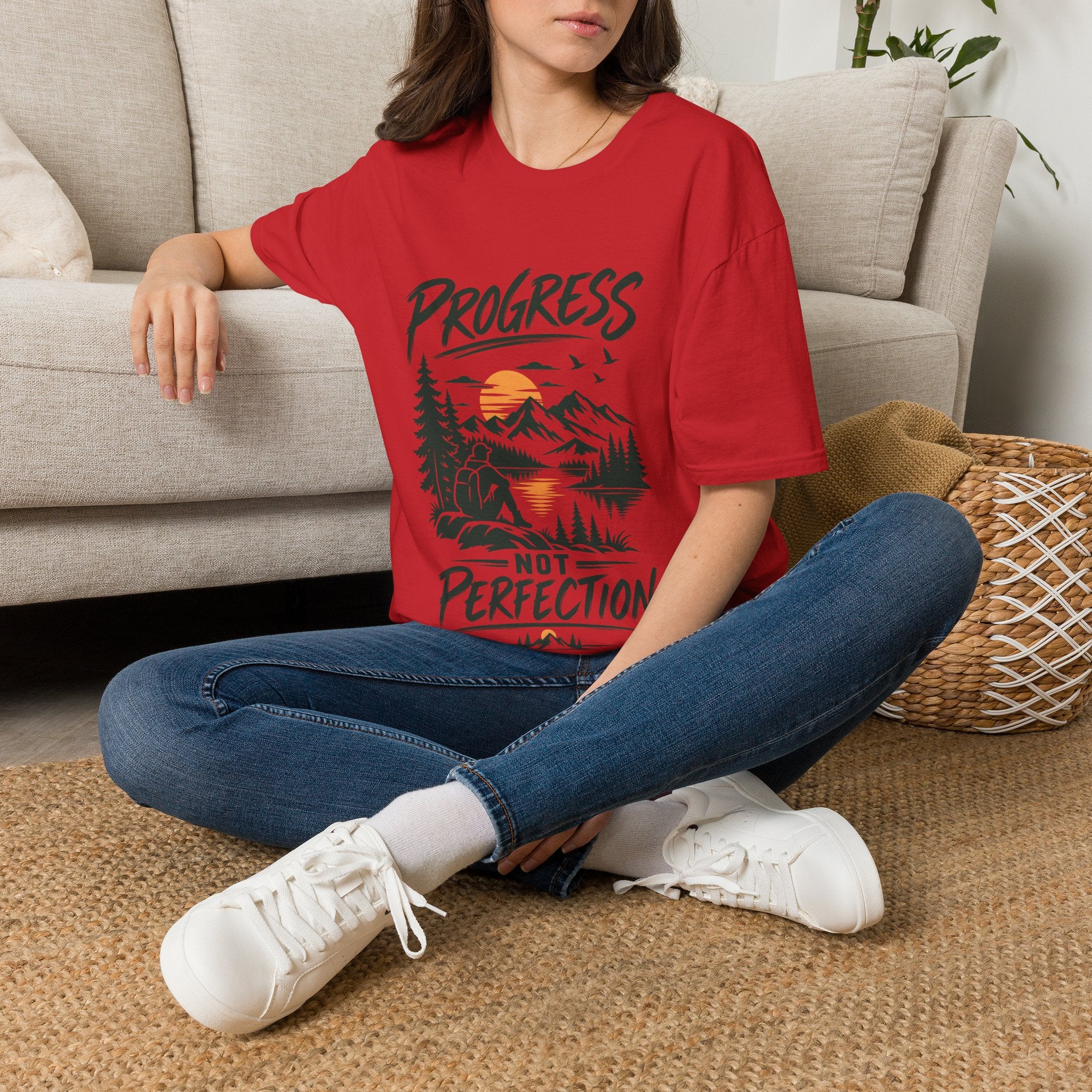 Unisex T-Shirt - Progress Not Perfection