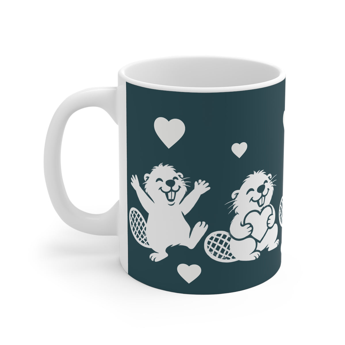 Ceramic Mug - Beaver Fun