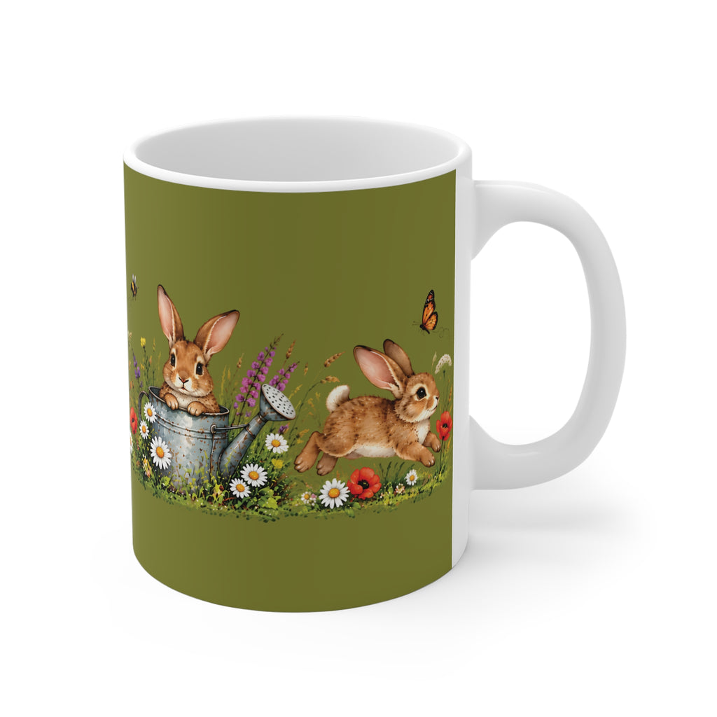 Ceramic Mug - Rabbit Summer Fun