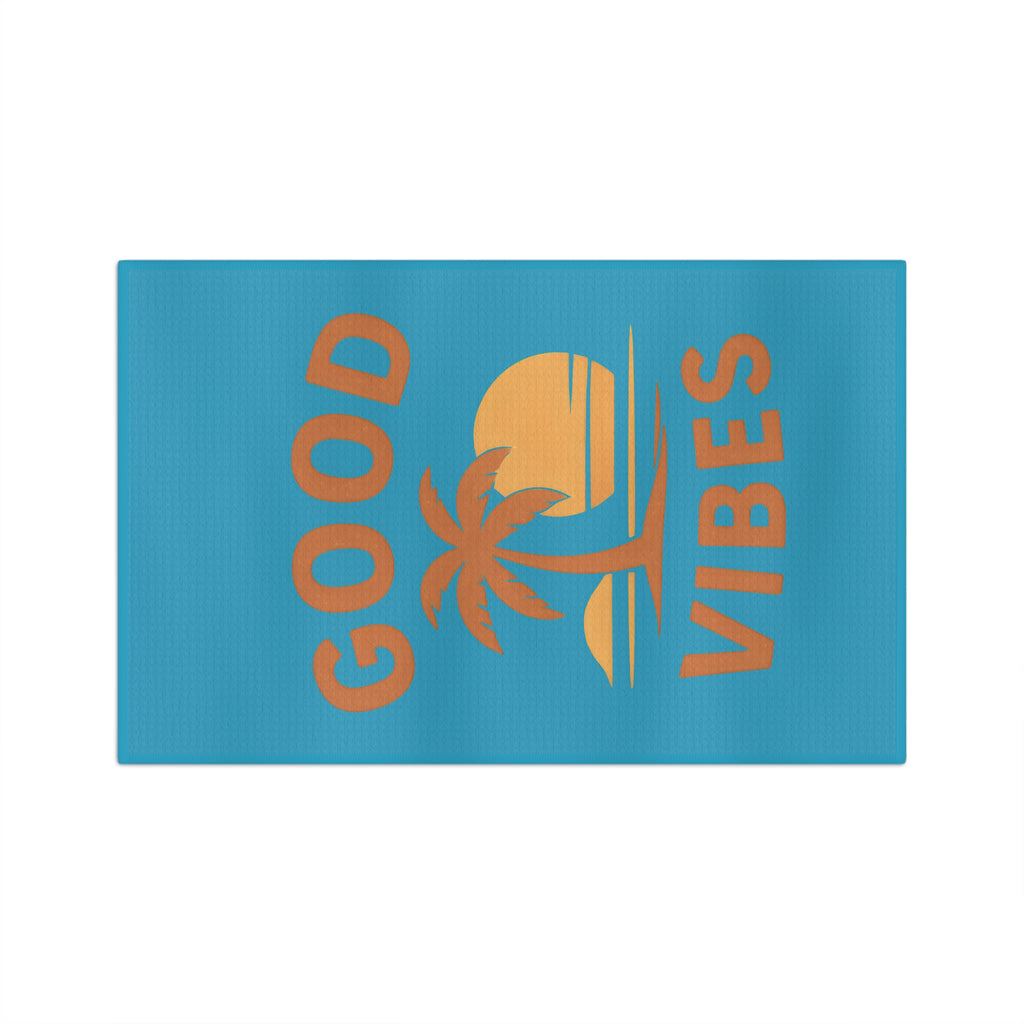 Tea Towel Microfiber - Good Vibes Design