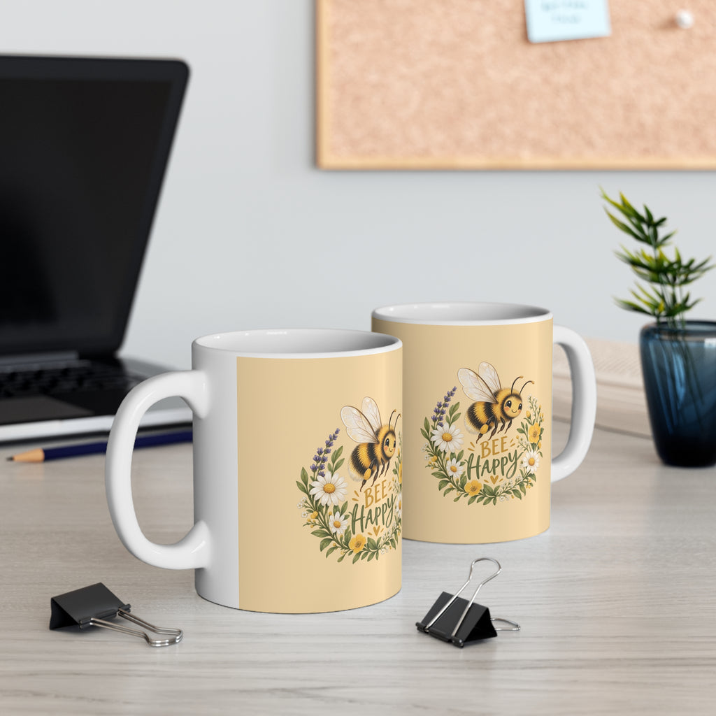 Ceramic Mug - Bee Happy