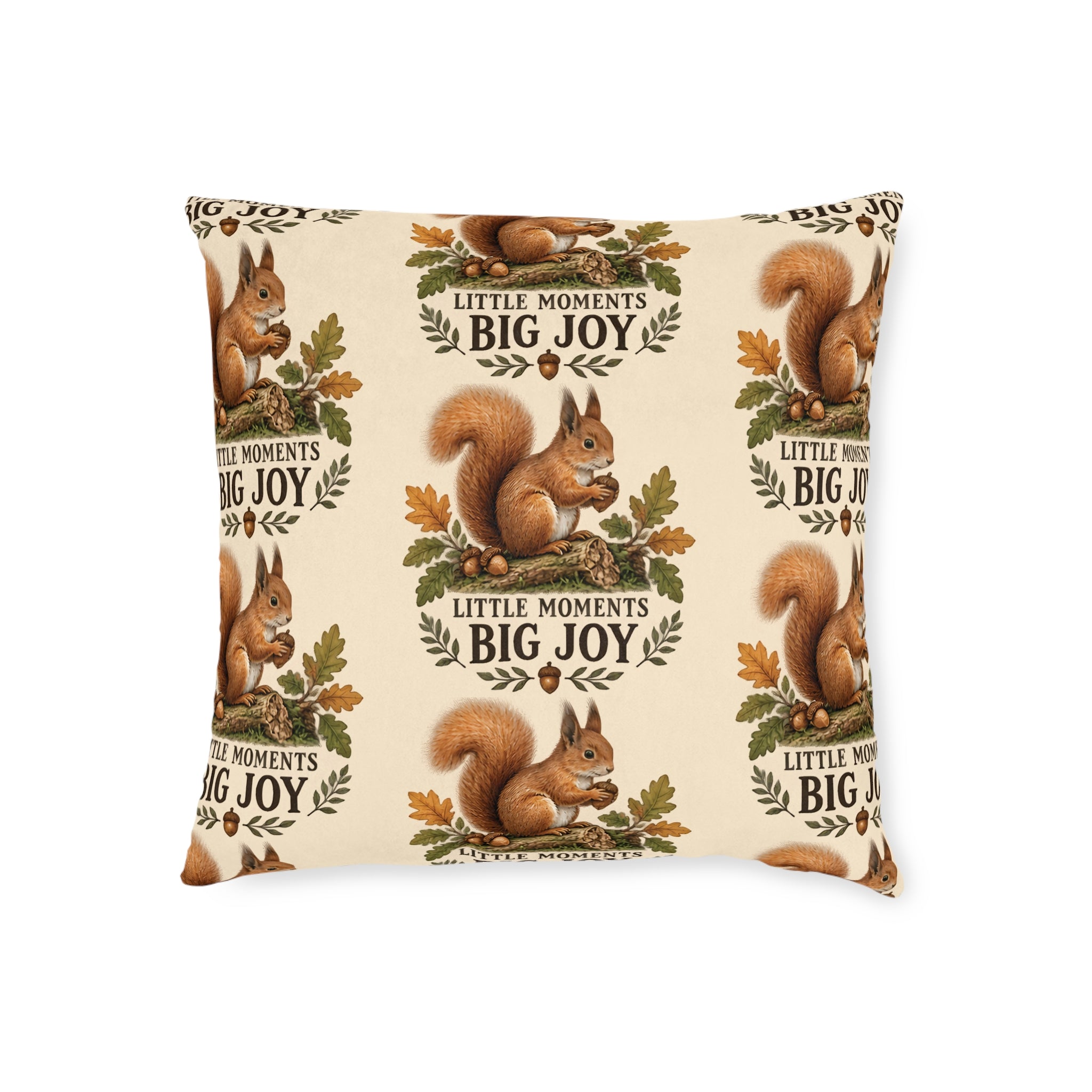 Square Cushion – Little Moments, Big Joy | Inspirational Home Cushion
