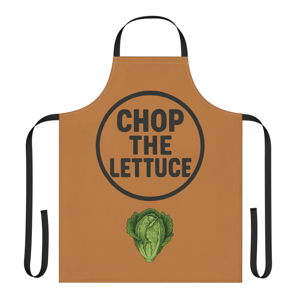 Kitchen Apron - Chop the Lettuce - Fun Design
