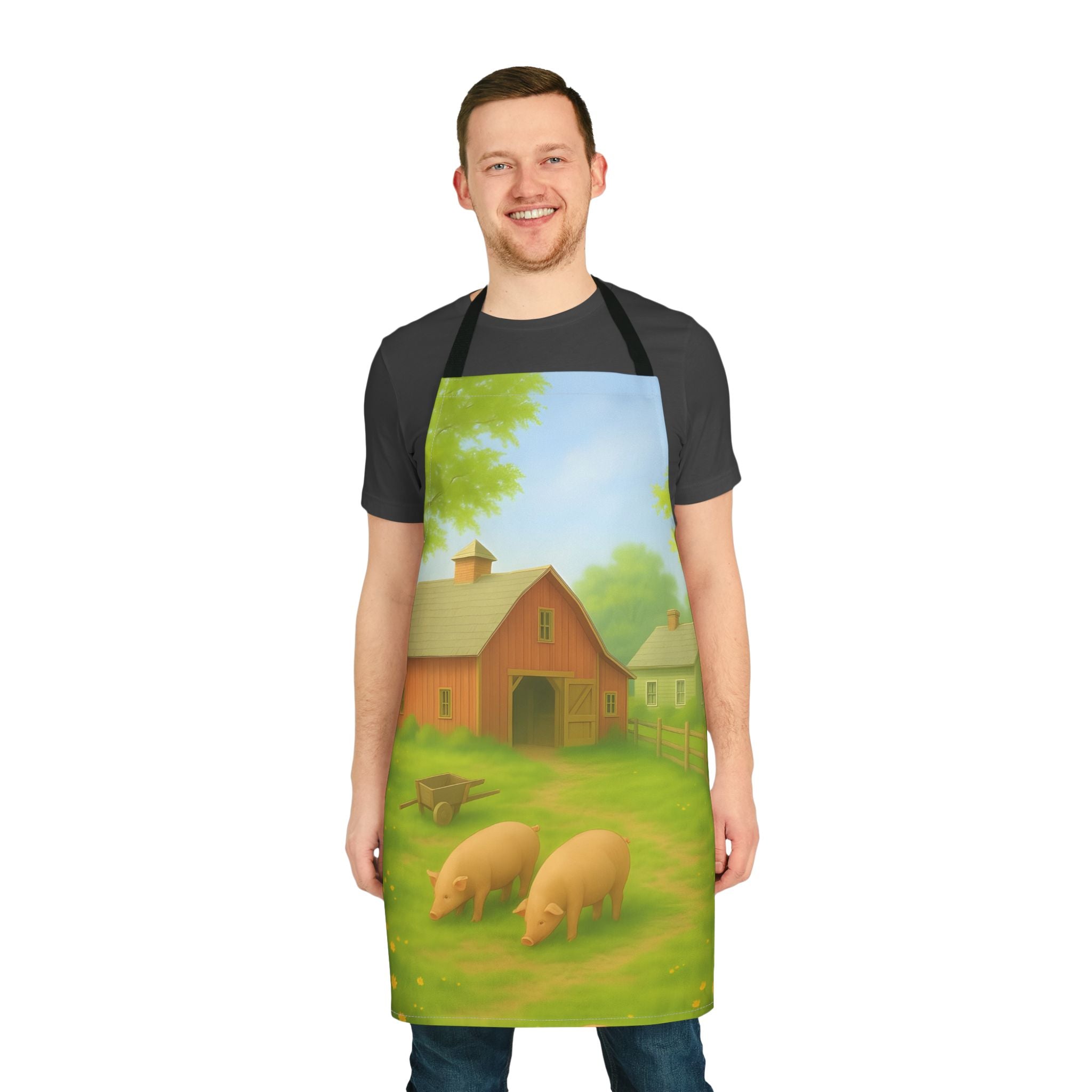 Kitchen Apron - Rustic Farm - Nature Design