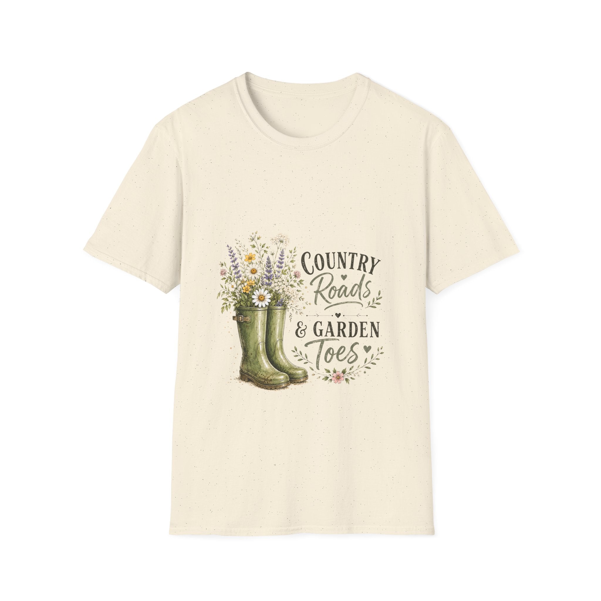 Unisex T-Shirt - Country Roads and Garden Toes | Country Lifestyle Tee